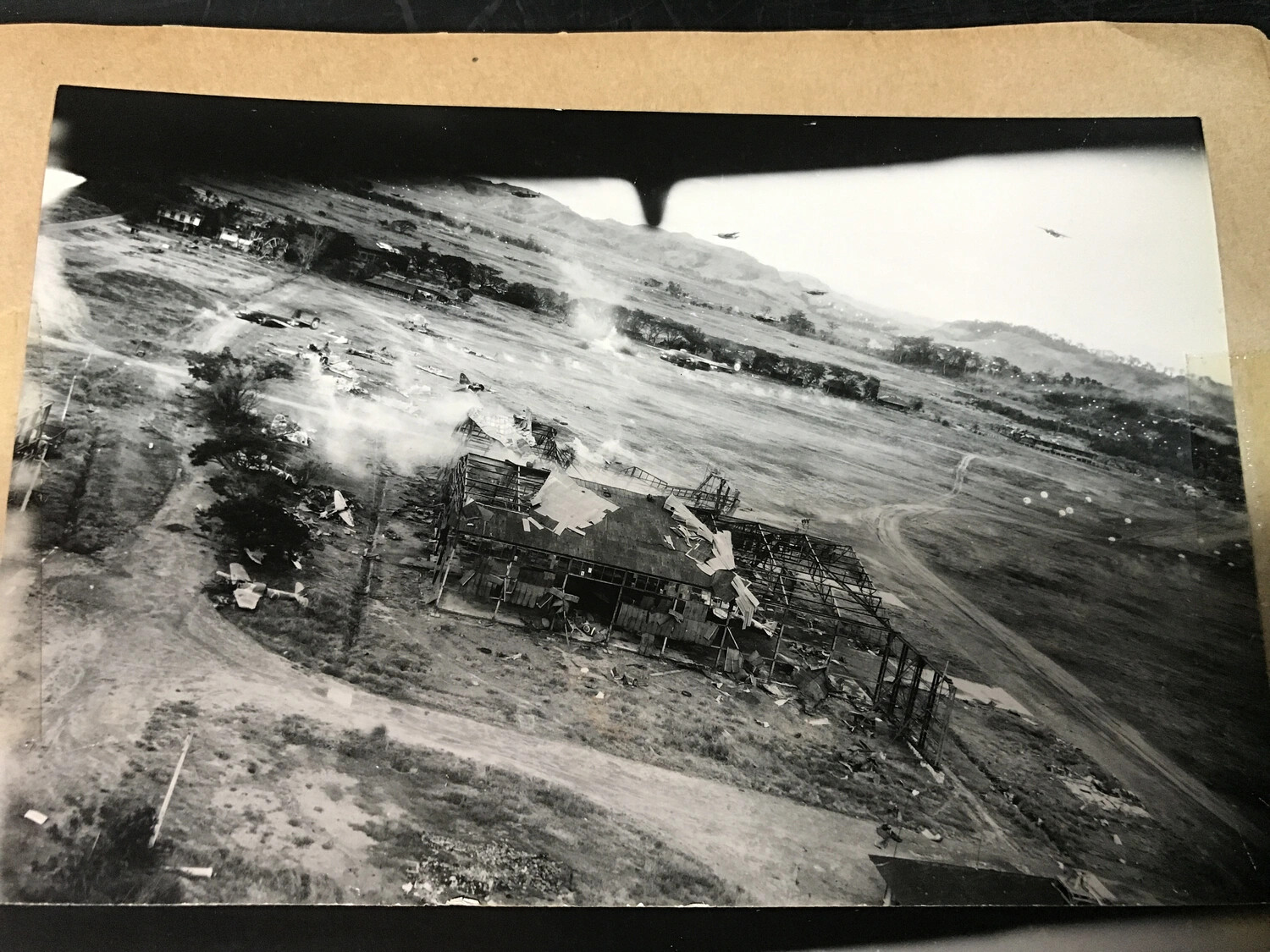 Full Album Scan: Low-Level B-25 Airfield Strike with Hangar Destruction