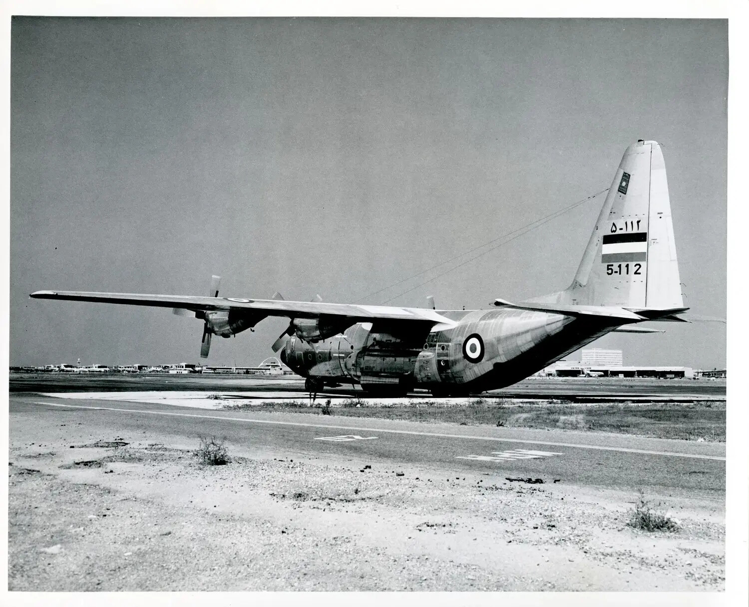 Lockheed C-130 Hercules Military Transport Aircraft, Foreign Air Force Markings, Serial 5-112