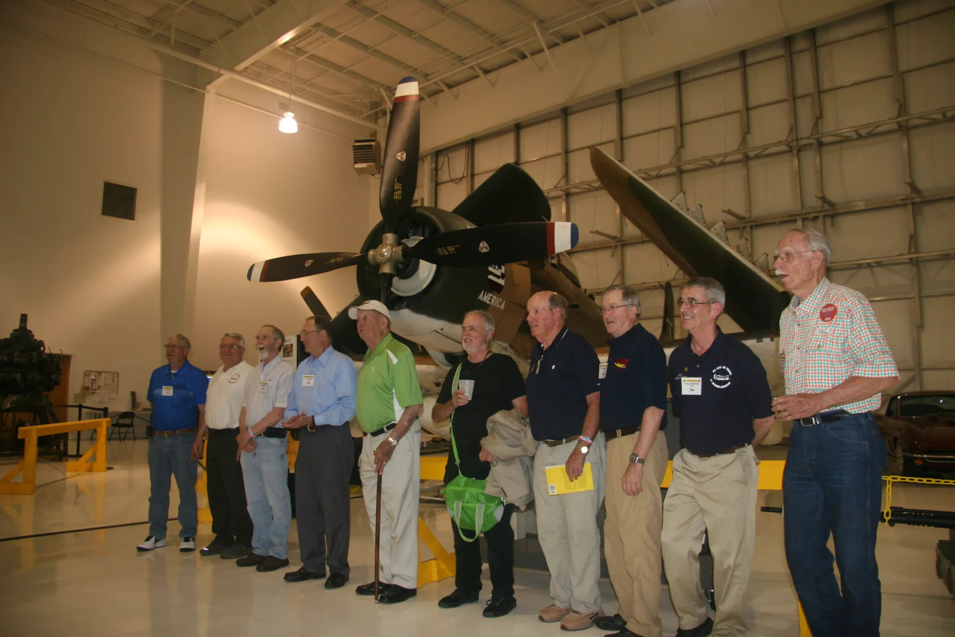 Operation Tailwind Veterans Reunion Group Photo, Aviation Museum Hangar, 2016