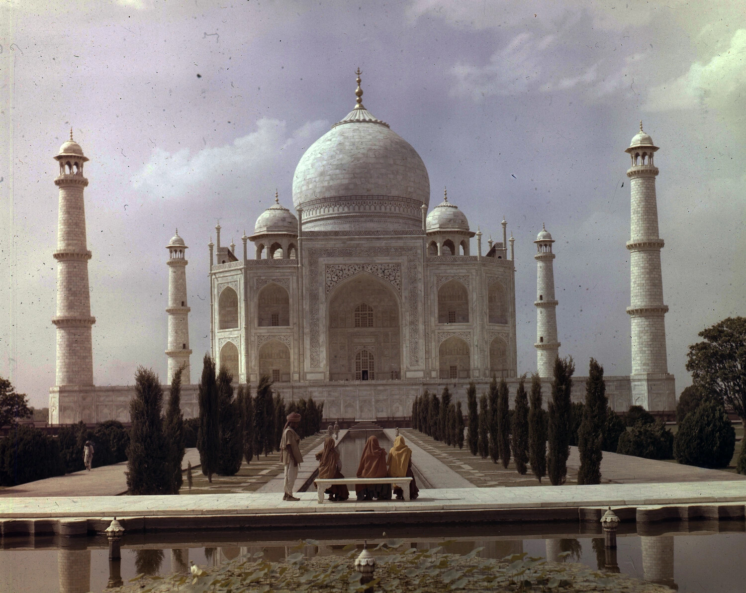 The Taj Mahal, Agra, India — China-Burma-India Theater Collection, WWII Era