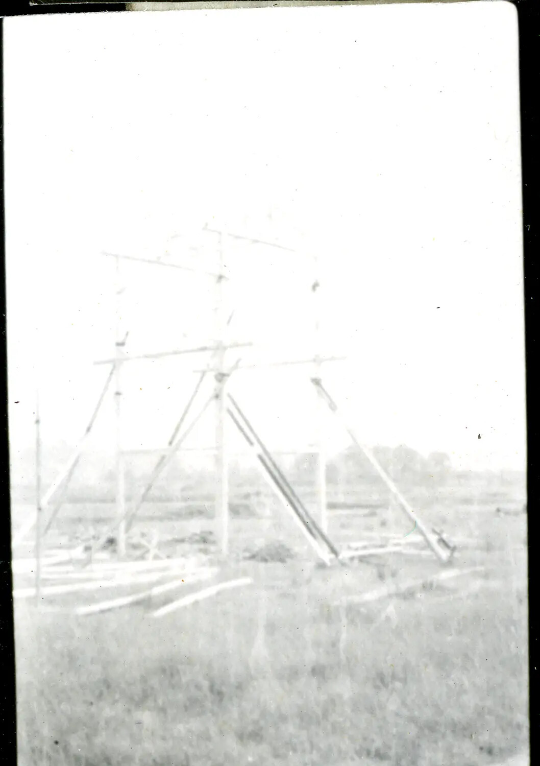 Guyed Antenna Towers, China-Burma-India Theater Archive