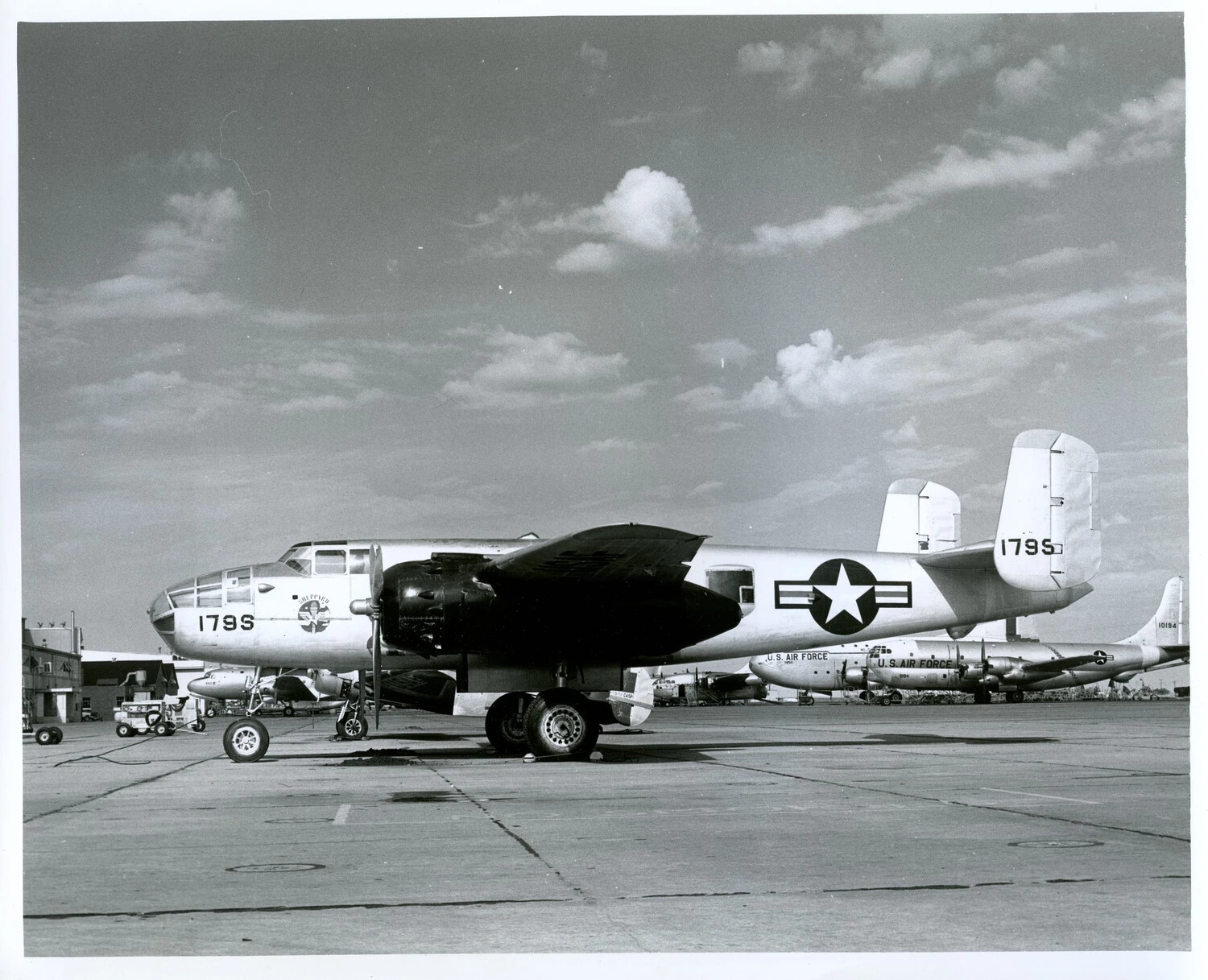 North American B-25 Mitchell Bomber '179S,' Sheppard Air Force Base