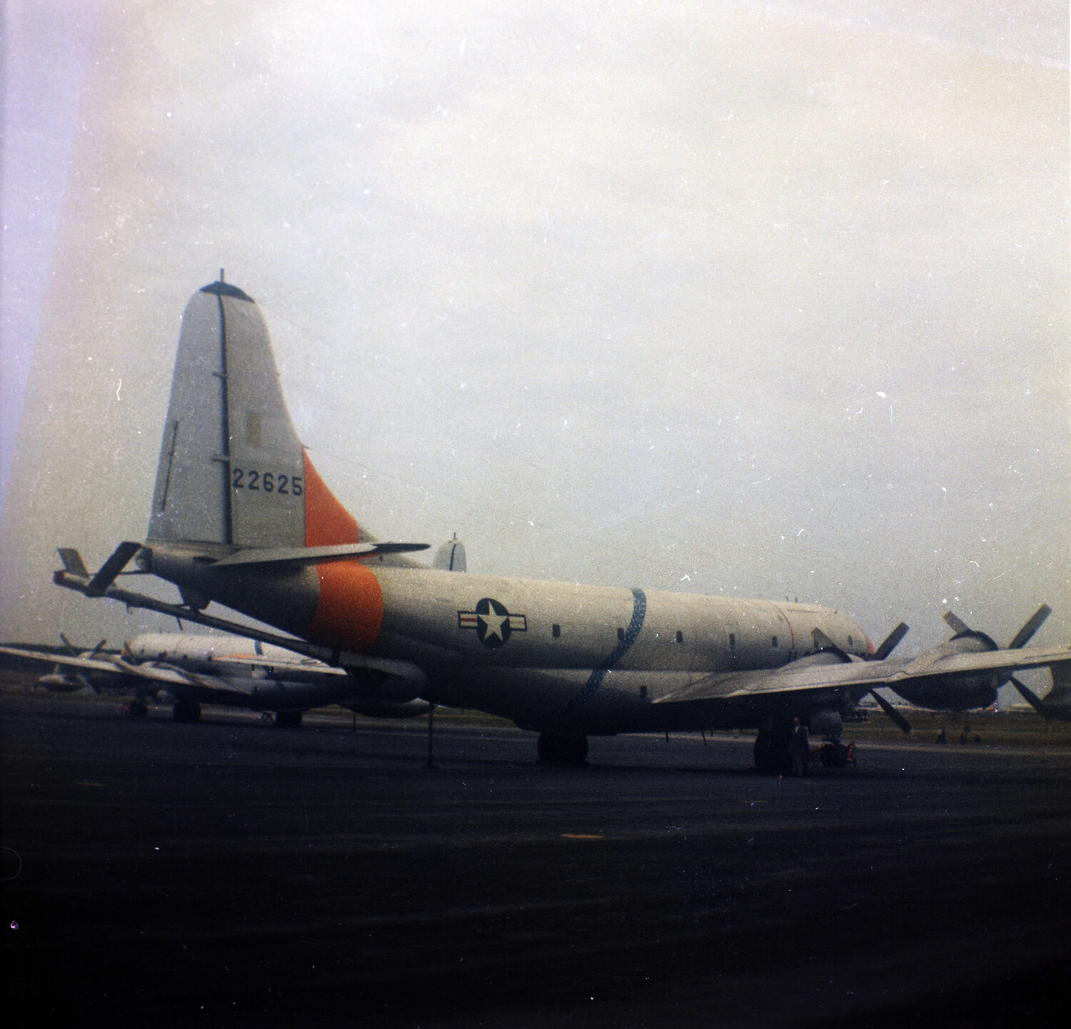 Boeing C-97/KC-97 Stratofreighter on Flight Line Ramp, USAF Tail Number 22625, Glenn Haidet Collection