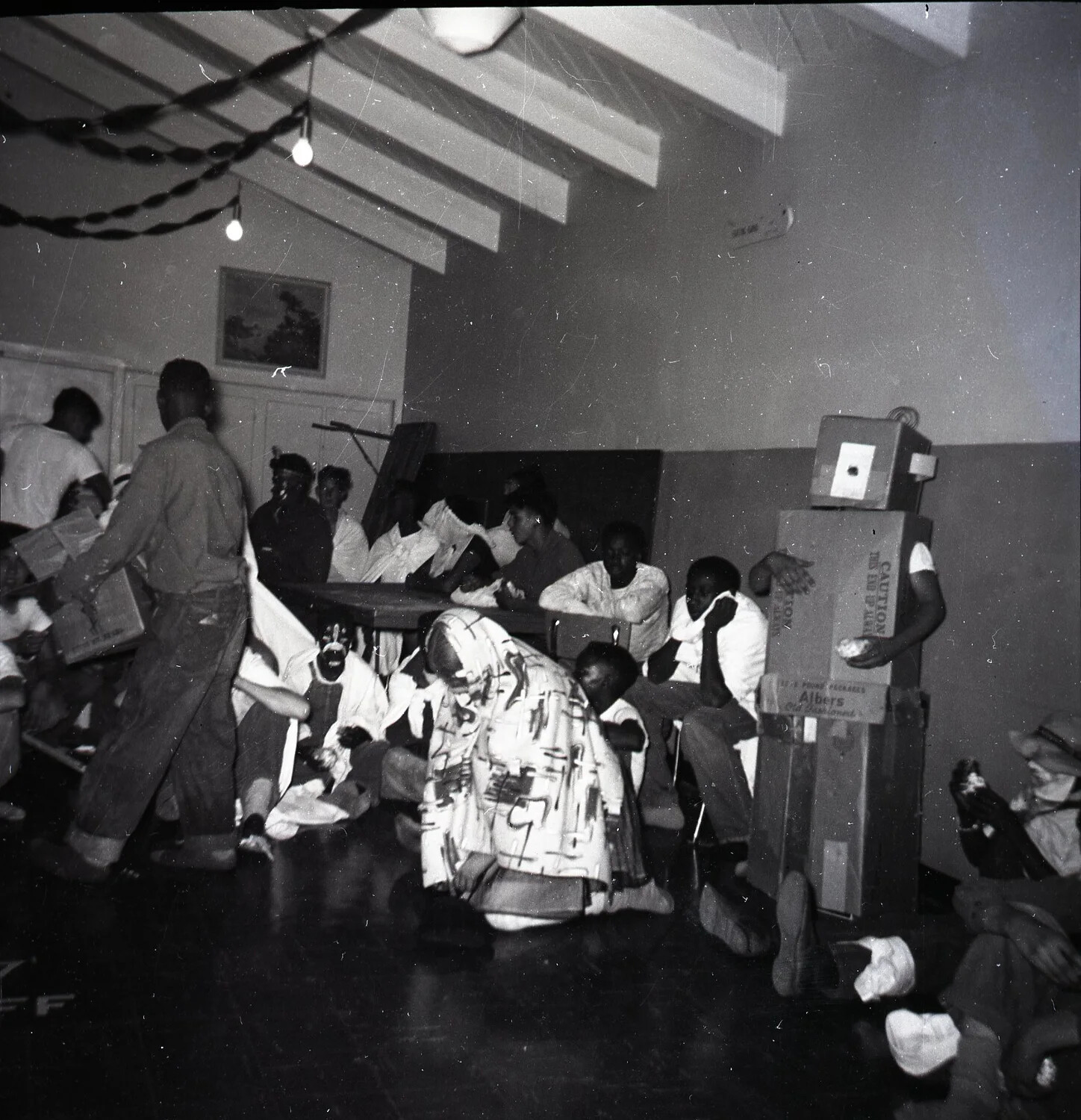Costume Party or Skit Night in Recreation Hall - Jack T. Kelley Photo Album