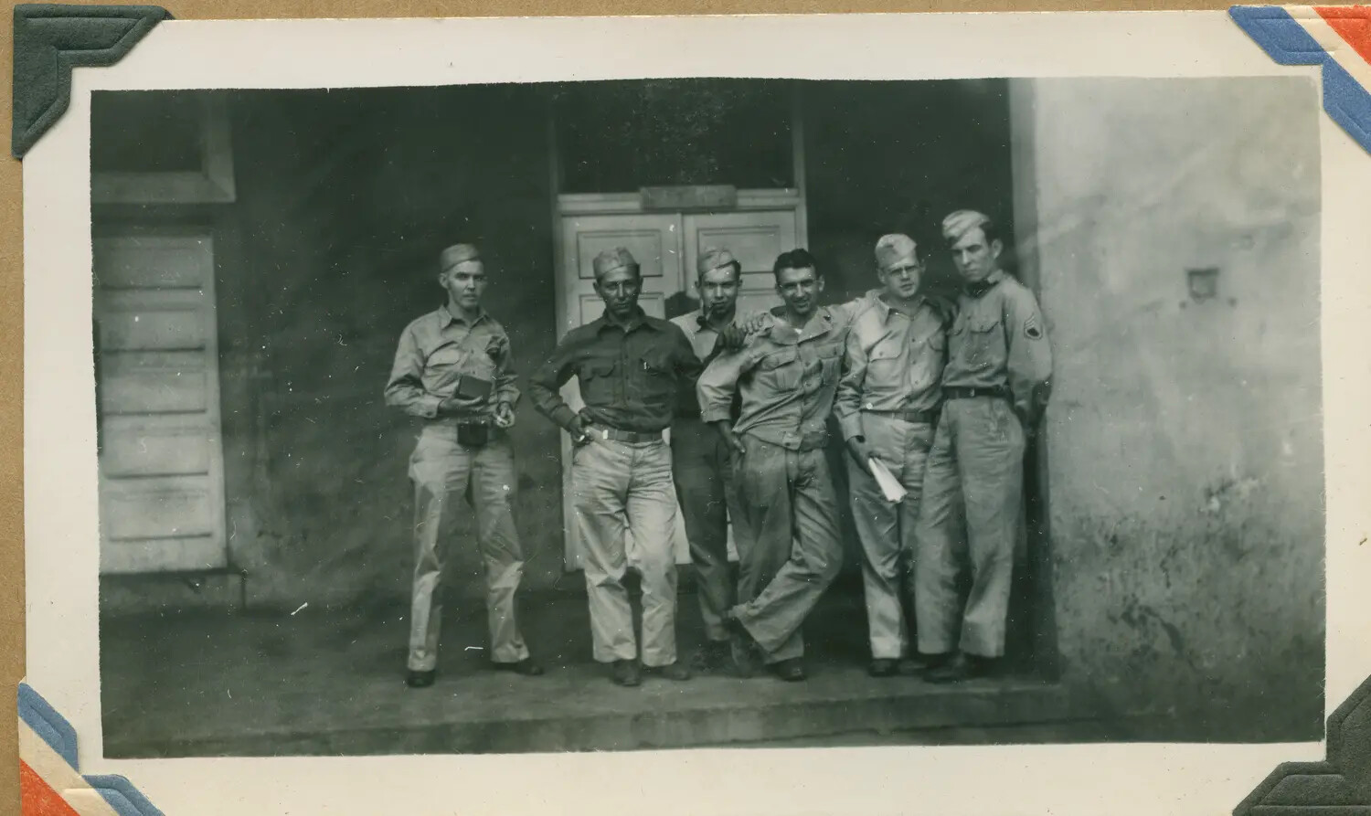 Group Portrait of Six U.S. Army Soldiers, Hawaii, World War II