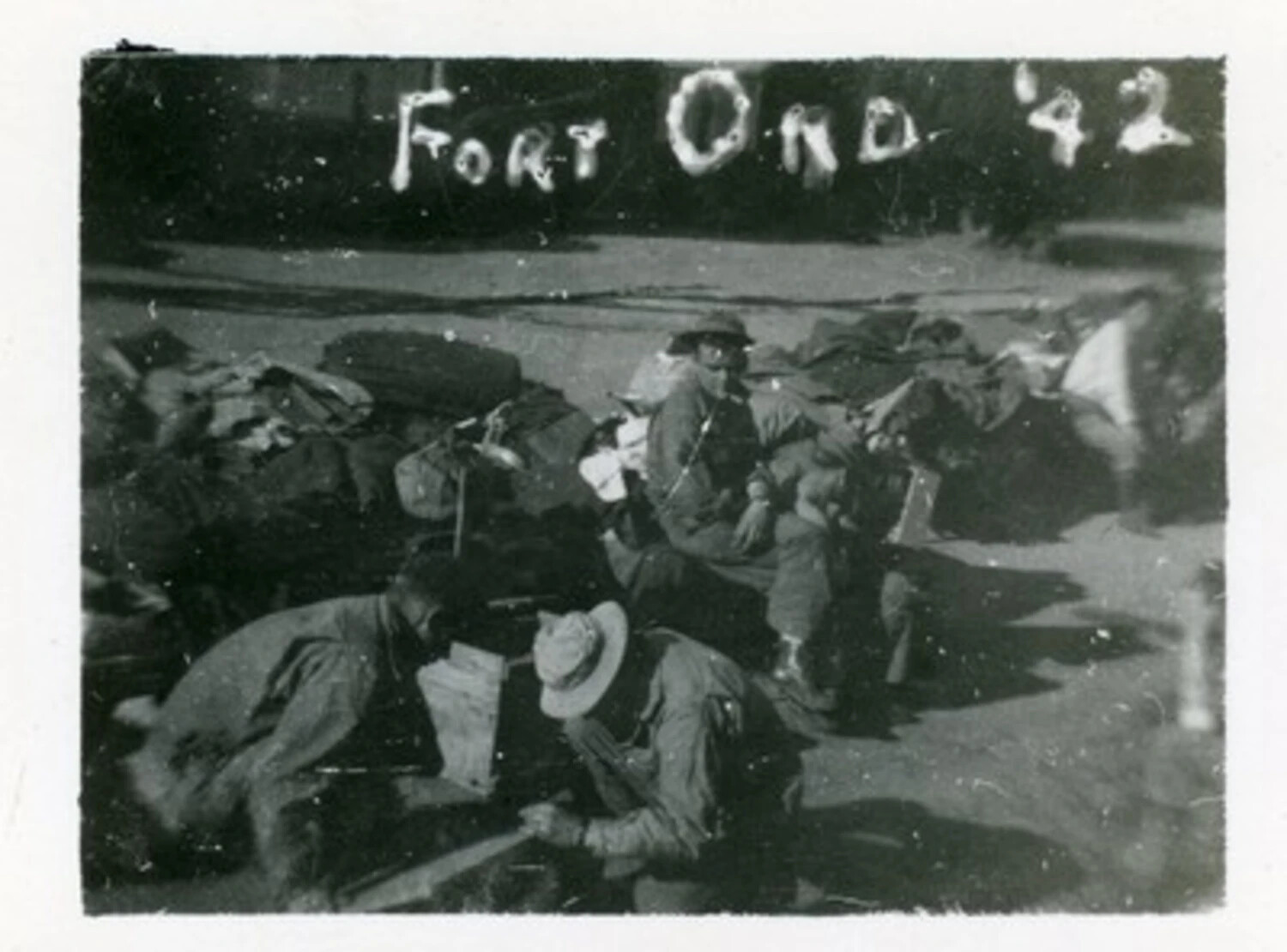 Two American Servicemen Posing Together, China-Burma-India Theater
