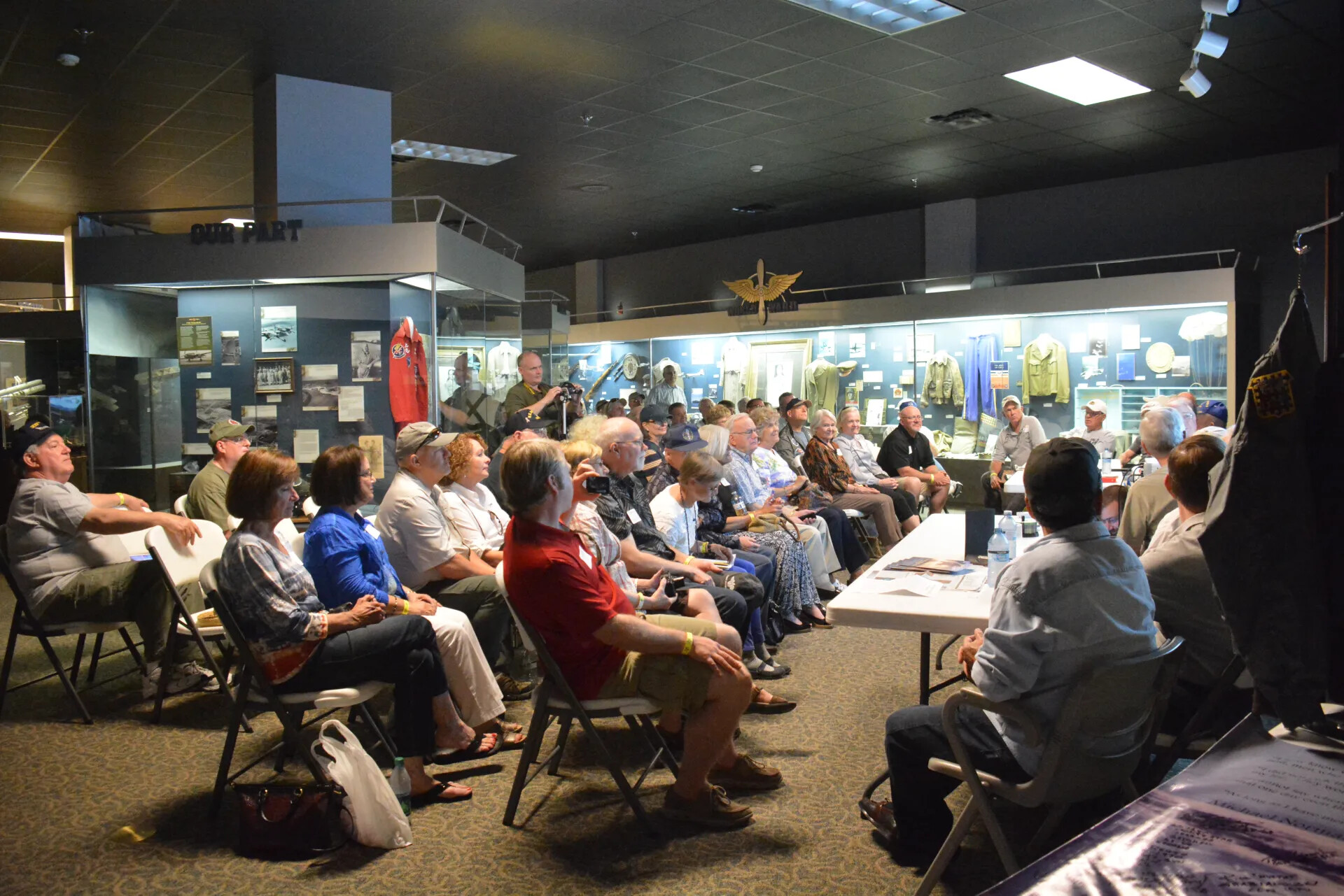 Audience View During Museum Panel Session, Tennessee Museum of Aviation