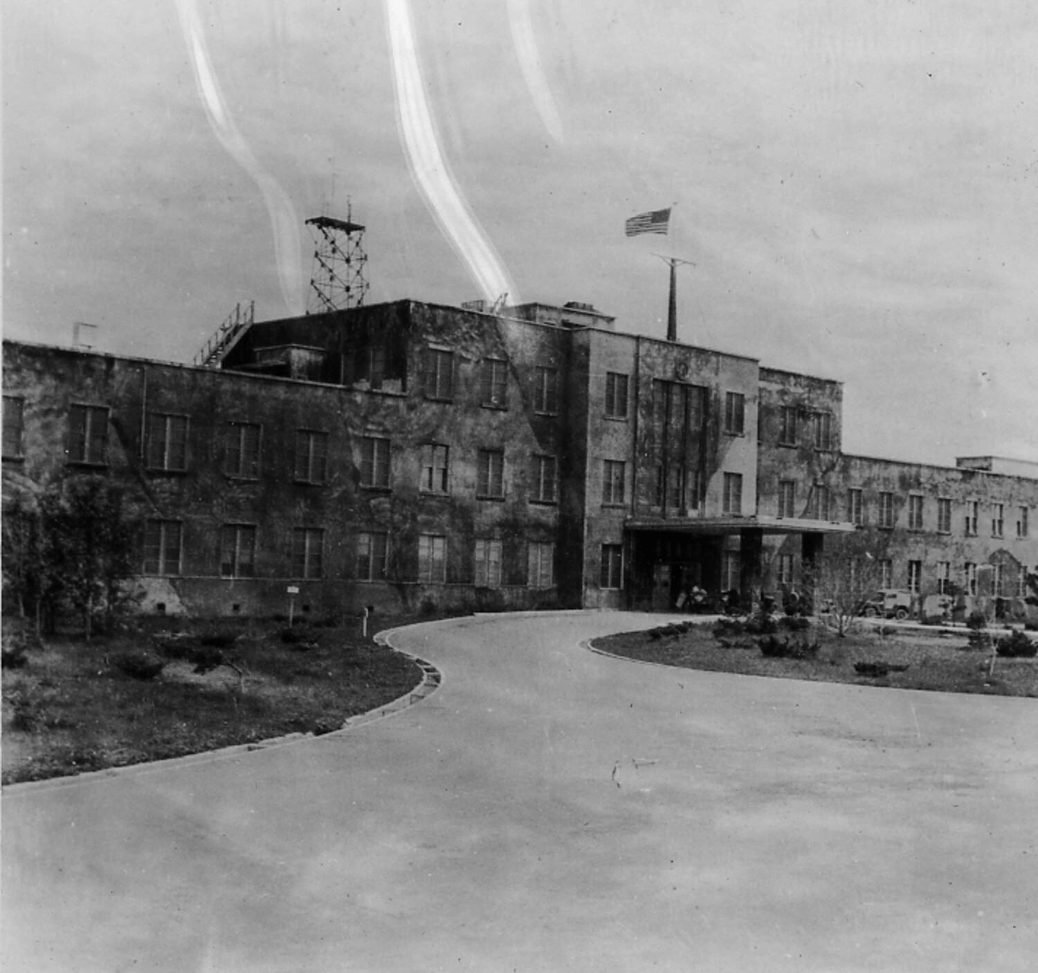 U.S. Military Administrative Building or Hospital, Occupied Japan, Late 1940s–1950s