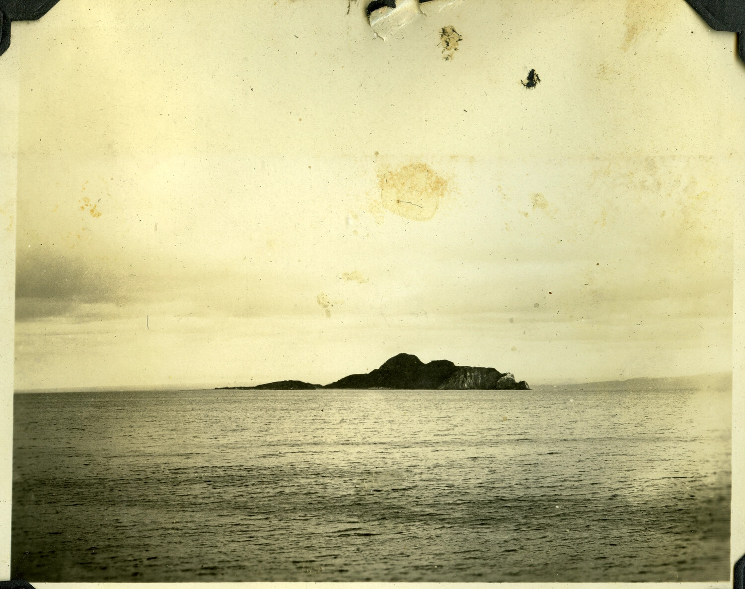 Small Rocky Islet Viewed from the Sea, Manila Bay Area
