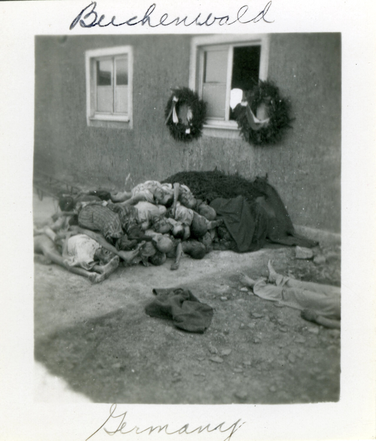Buchenwald Concentration Camp, Germany - Victims' Remains Following Liberation, April 1945