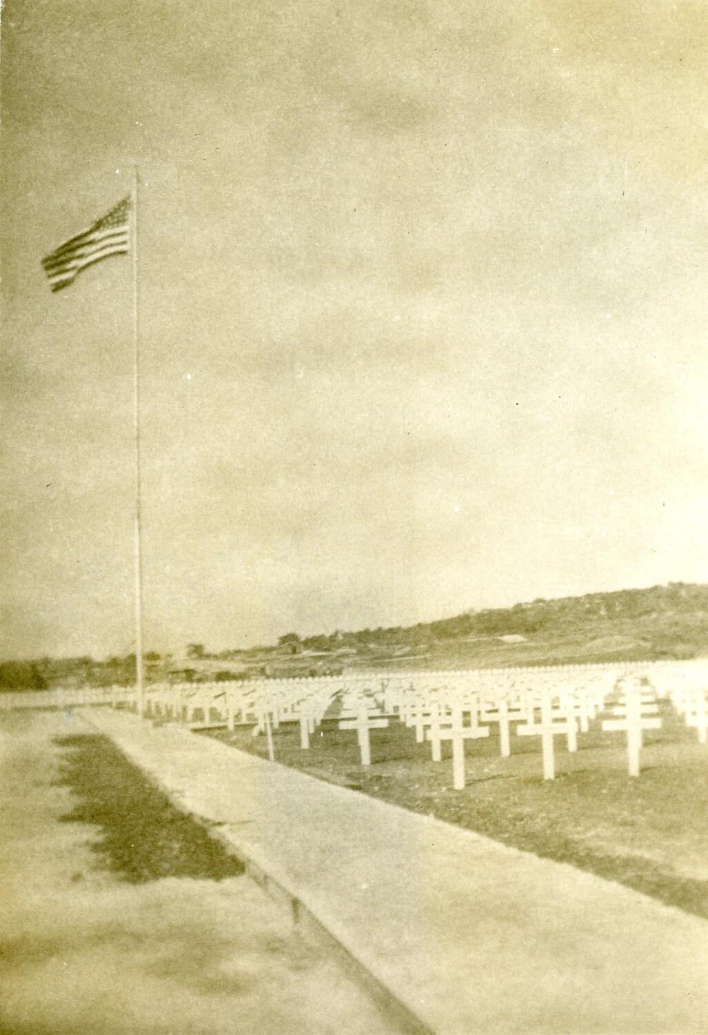 American Military Cemetery, Ie Shima, 1945