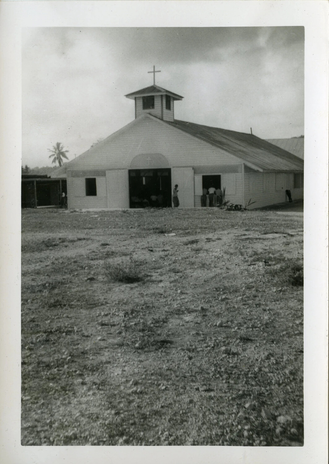 Wooden Chapel with Bell Tower, Naval Air Transport Squadron VR-6, Agana, Guam