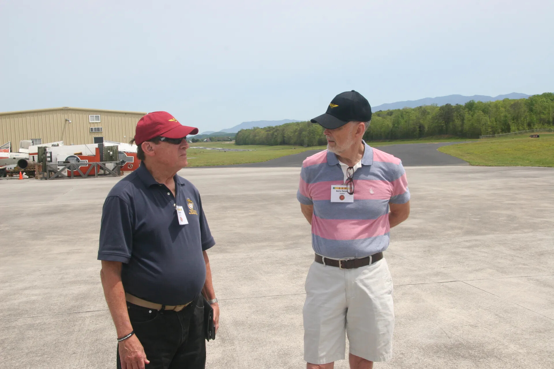 Veterans at Operation Tailwind Reunion Event, Aviation Museum Ramp, 30 April 2016