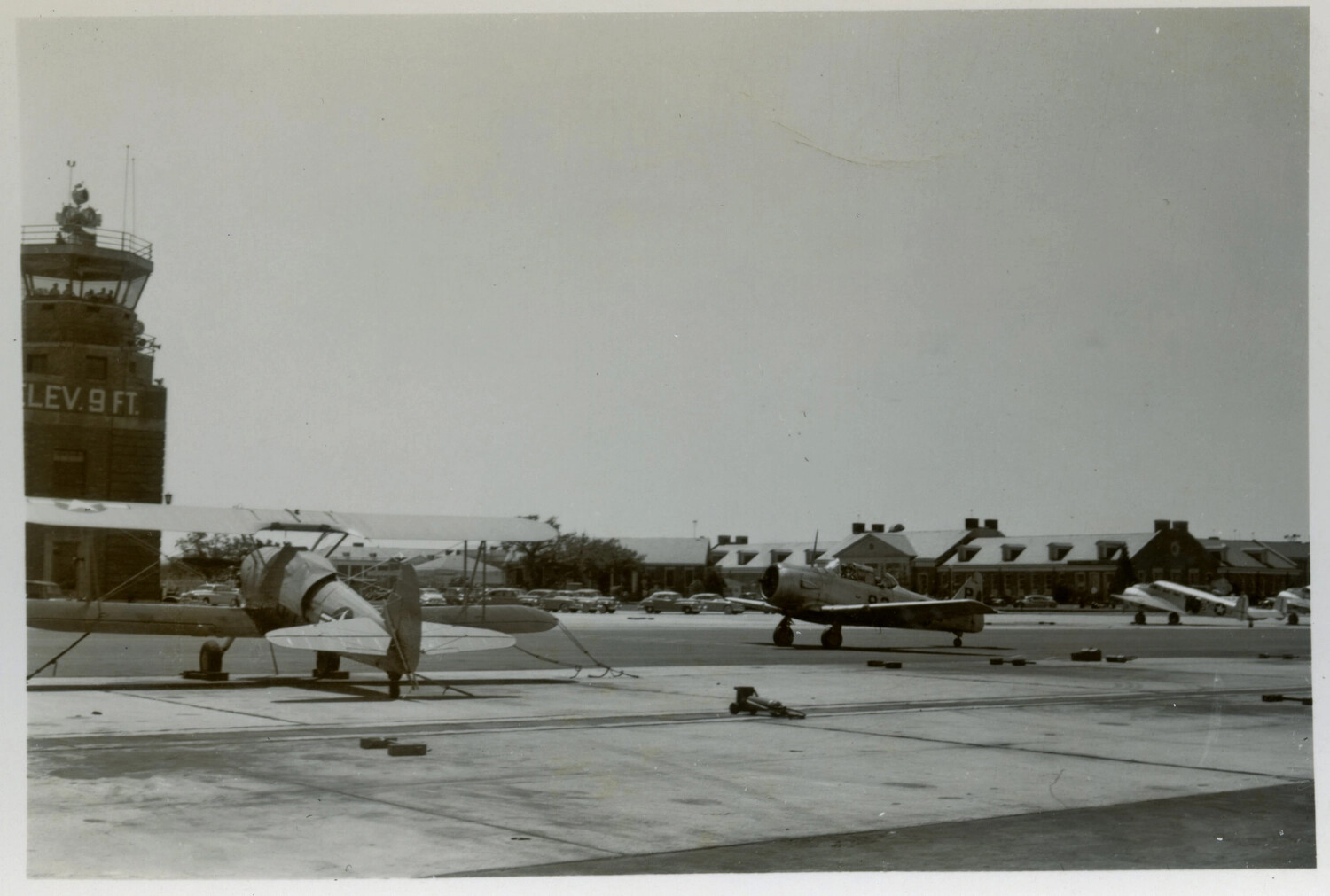 Training Aircraft on the Flight Line at Naval Air Station Pensacola