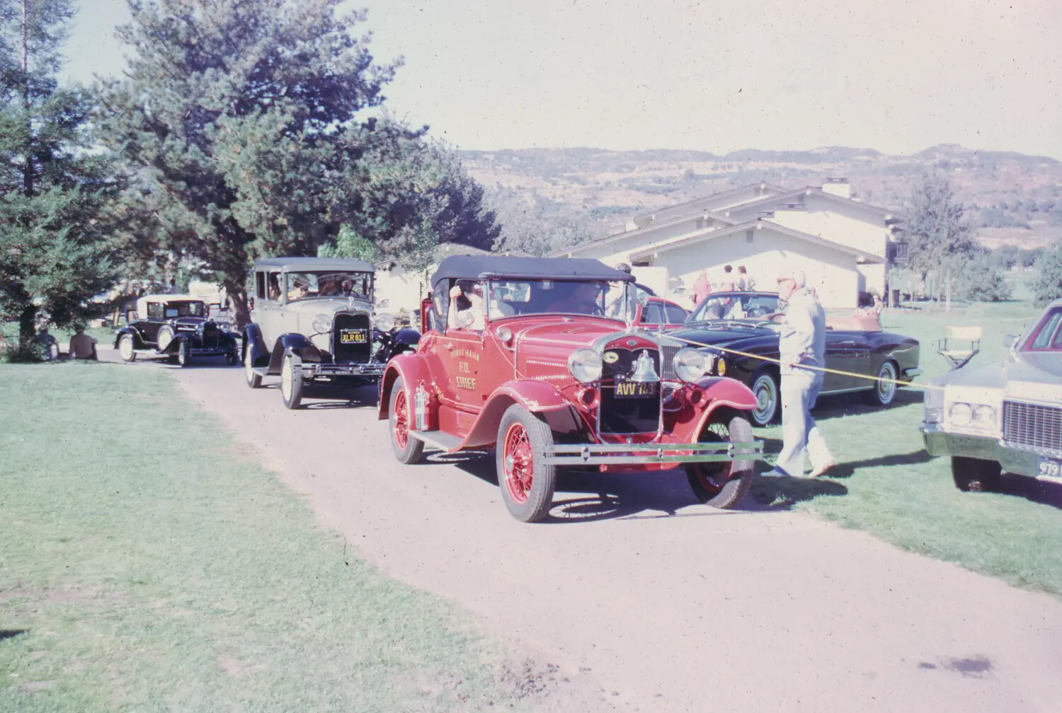Vintage Automobile Show Lineup - Misfiled Slide, '1968 TET' Folder