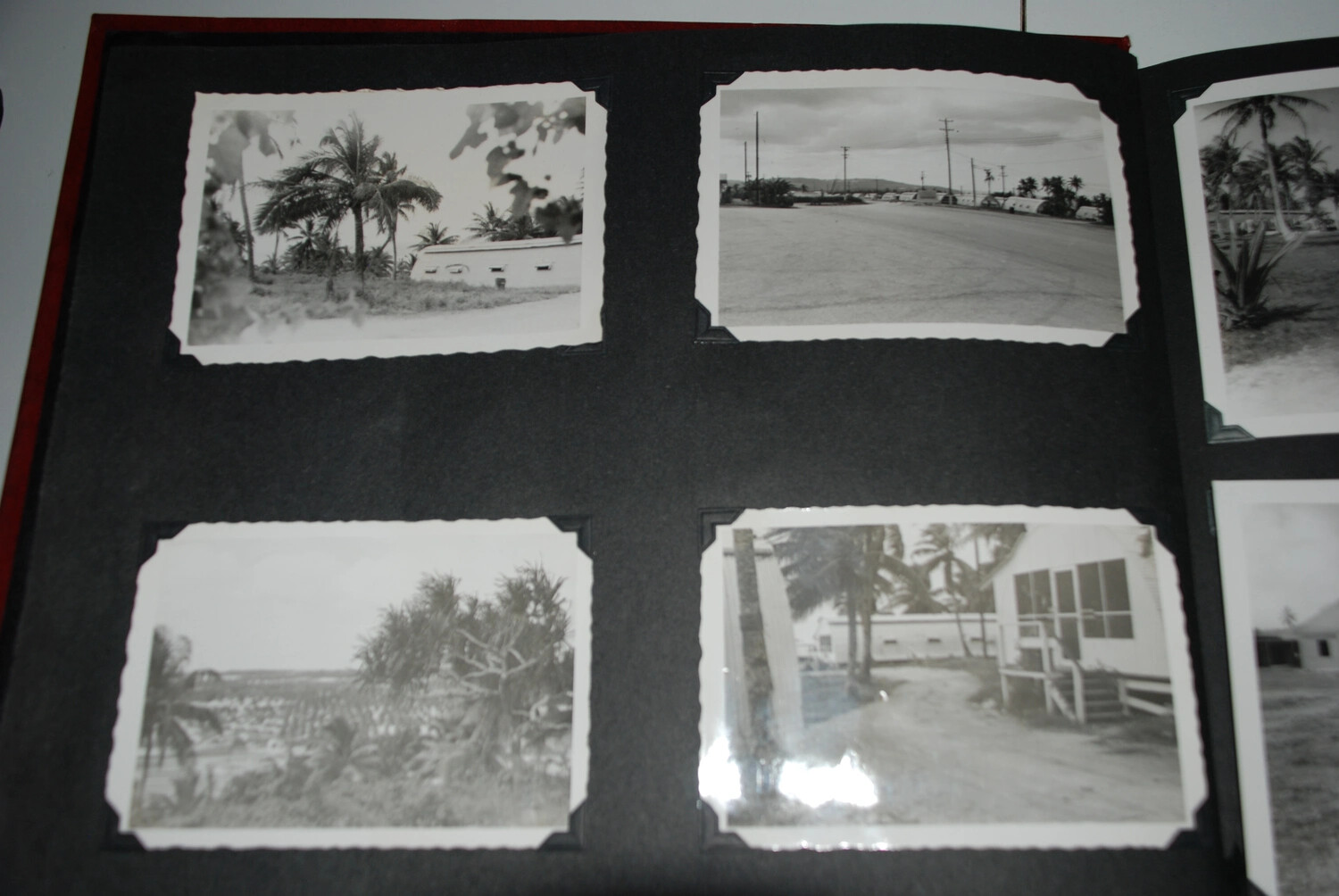Photo Album Page, U.S. Navy Squadron VR-6, Naval Air Station Agana, Guam