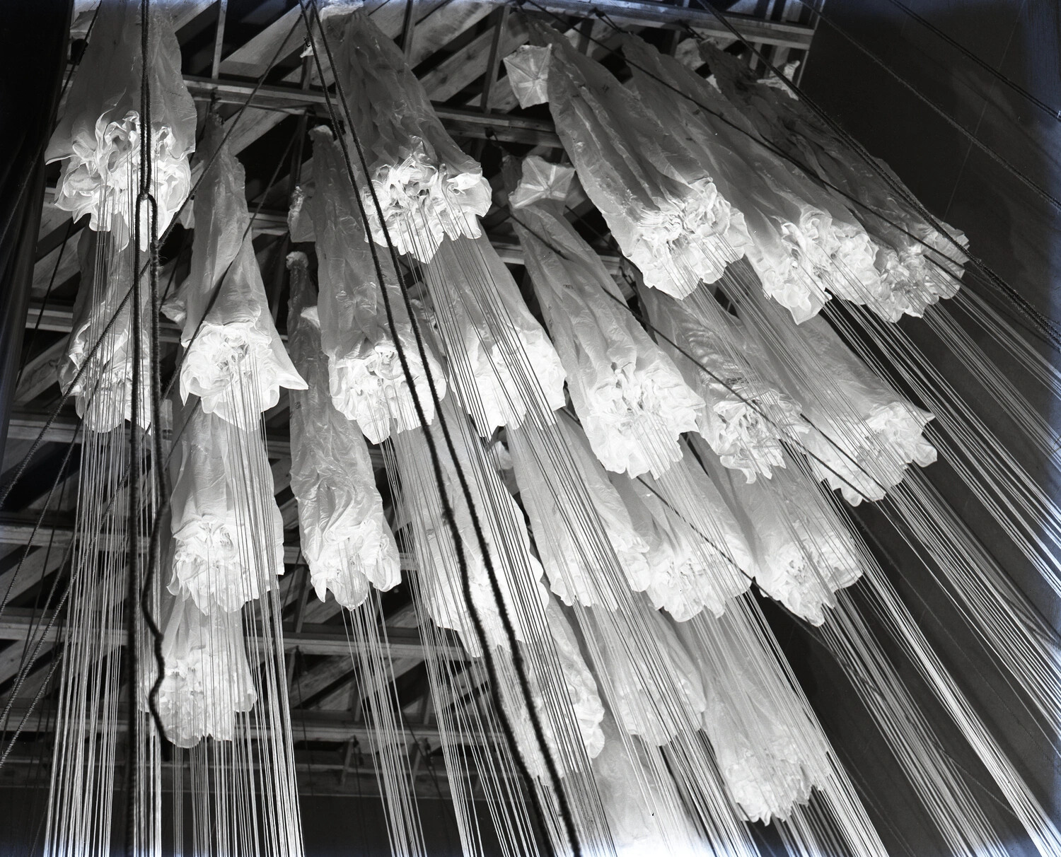 Parachute Drying Loft, China-Burma-India Theater, World War II
