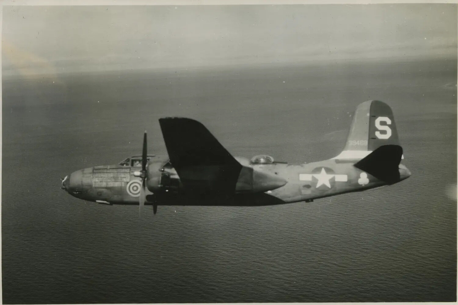 A-20 Havoc Attack Bomber in Flight, Fifth Air Force, Southwest Pacific Theater
