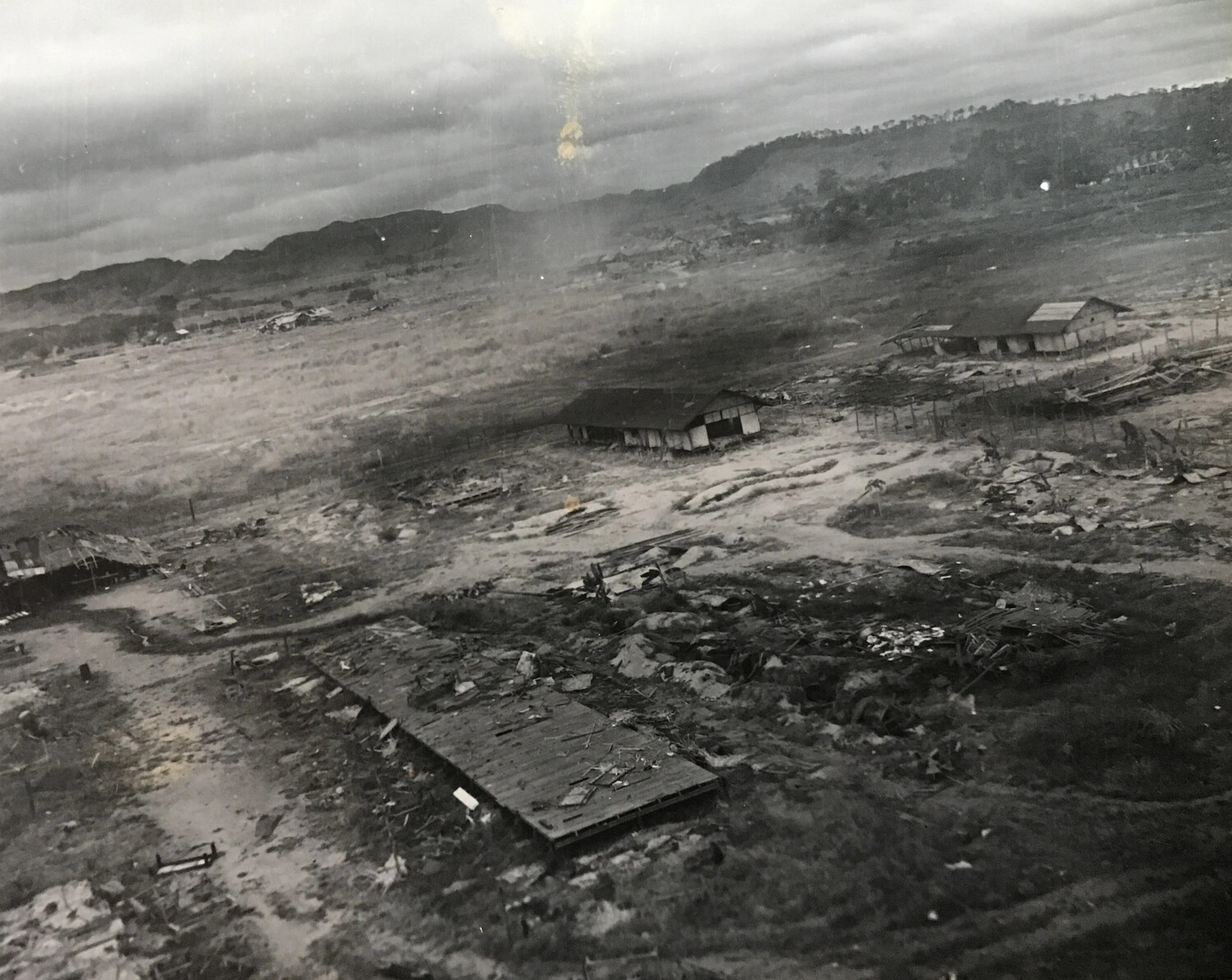Bomb Damage Assessment Photograph, Southwest Pacific Area — 312th Bombardment Group