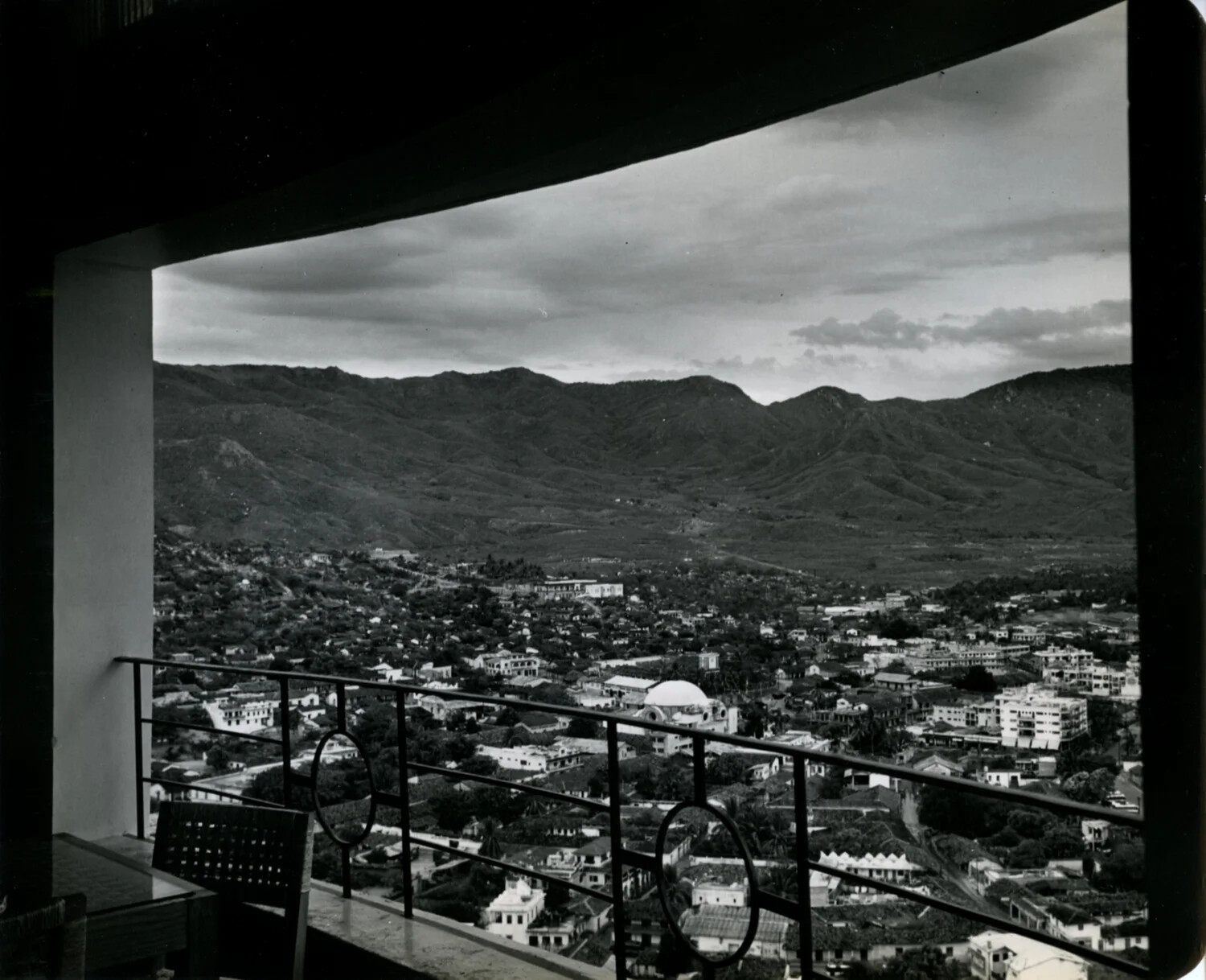 Inland View of Acapulco Town, Wainwright Travel Album, circa 1949