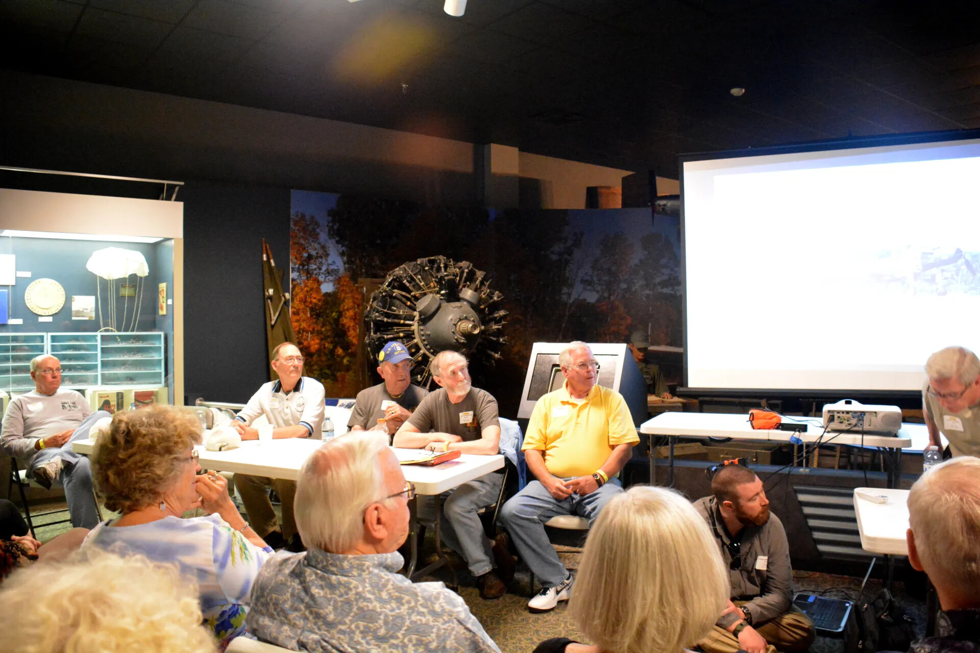 Veterans' Reunion Meeting, Aviation Museum — Slide Presentation Segment