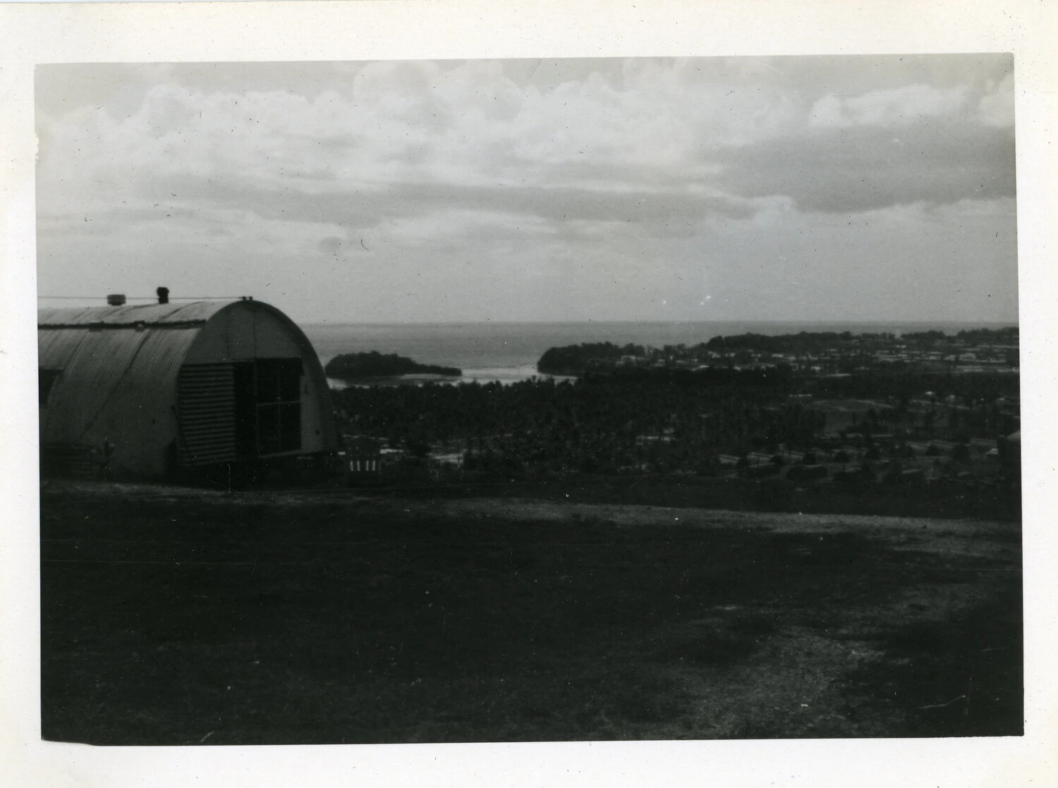 Quonset Hut Overlooking Agana Bay, Guam