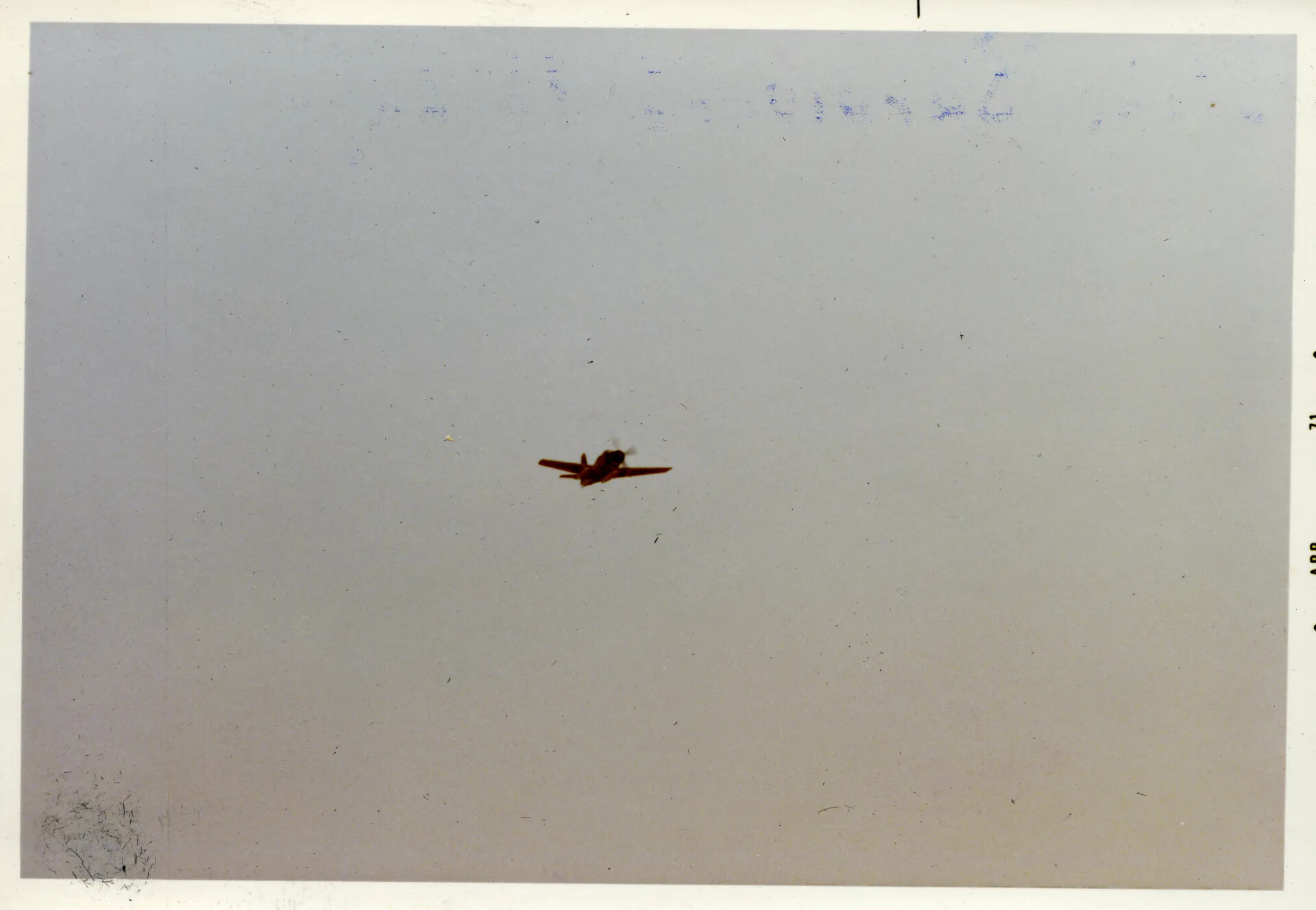 A-1 Skyraider in Flight, Southeast Asia, April 1971
