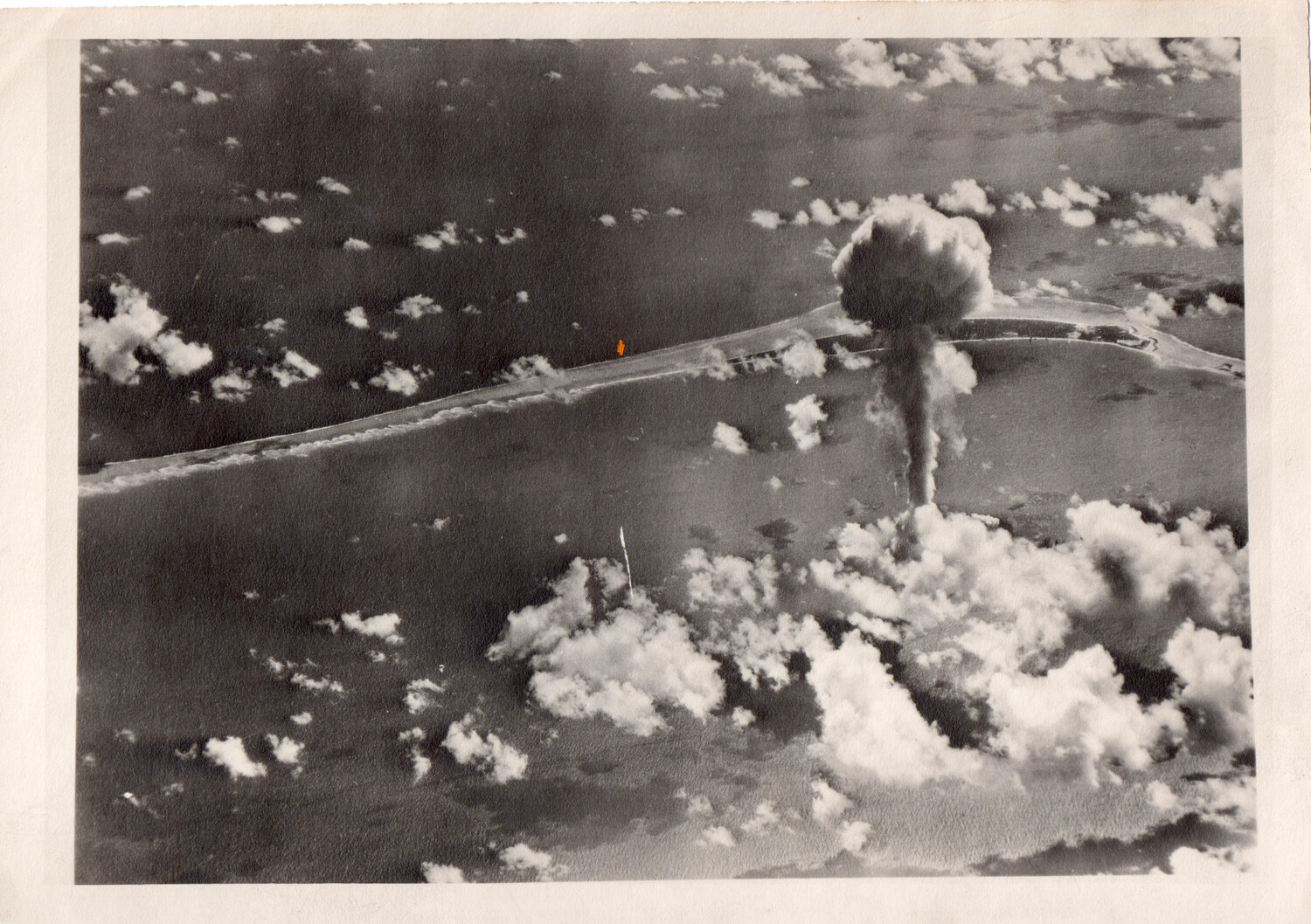 Aerial View of Nuclear Test Detonation, Bikini Atoll, c. 1946-1950s