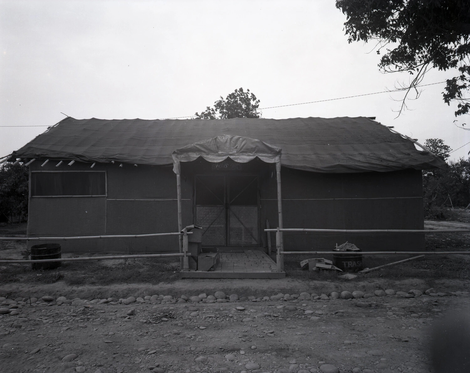 Squadron Basha Building, CBI Theater — Kotec China-Burma-India Collection