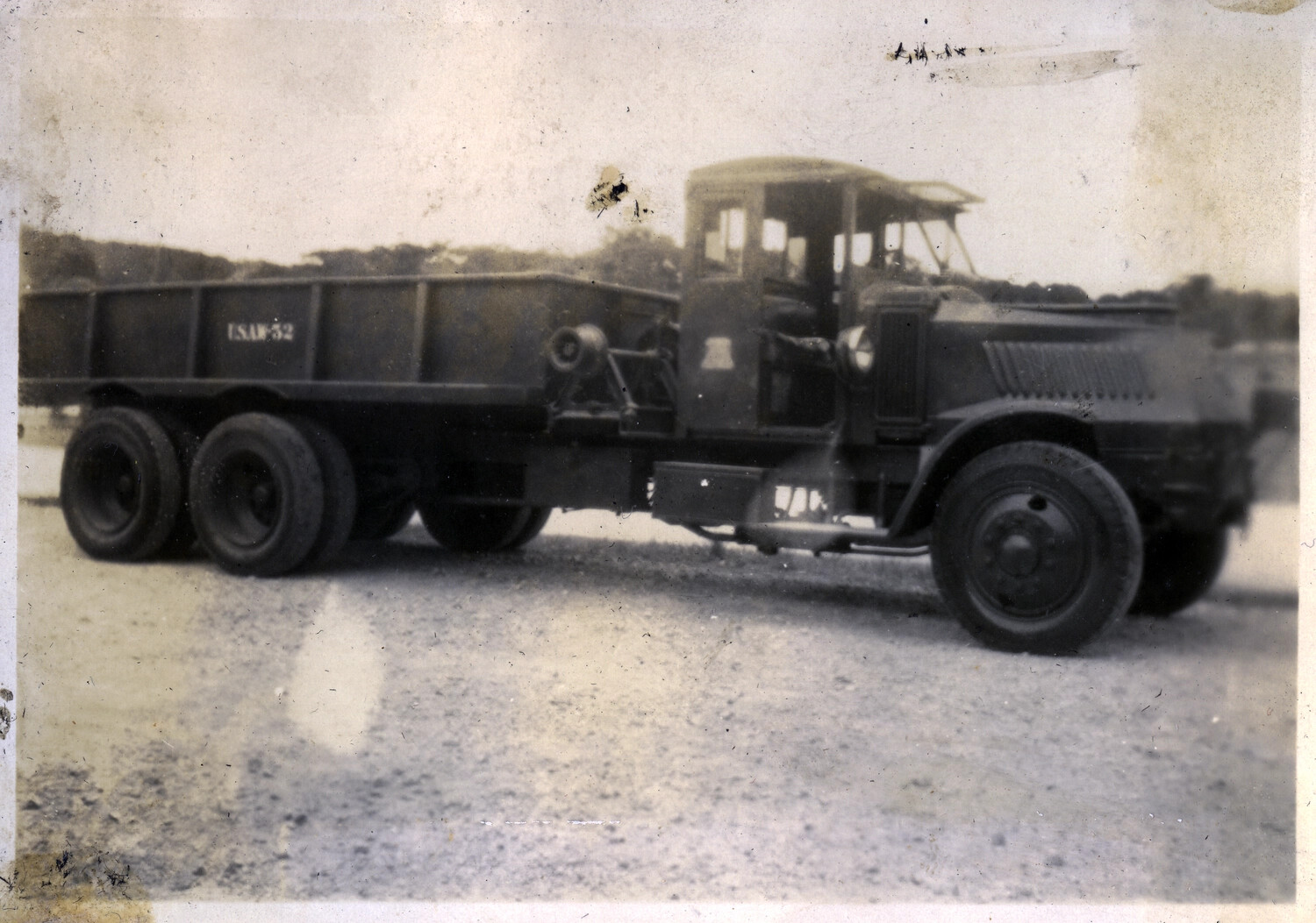 U.S. Air Force Heavy Dump Truck "USAF-52," Philippines, Late 1940s