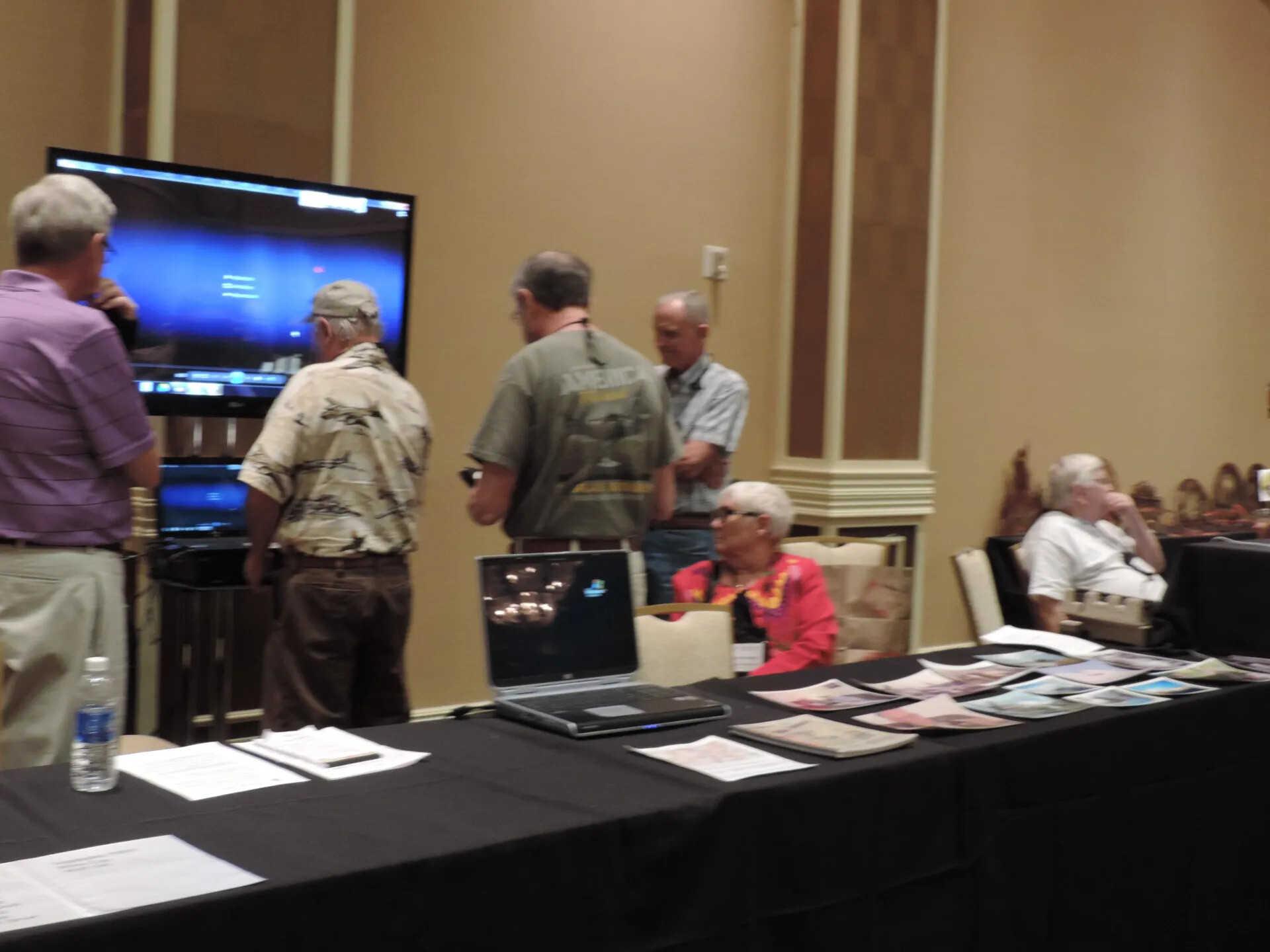 Attendees at the Display Tables, Special Operations Association Reunion, Las Vegas, 2013 (Soft-Focus Exposure)