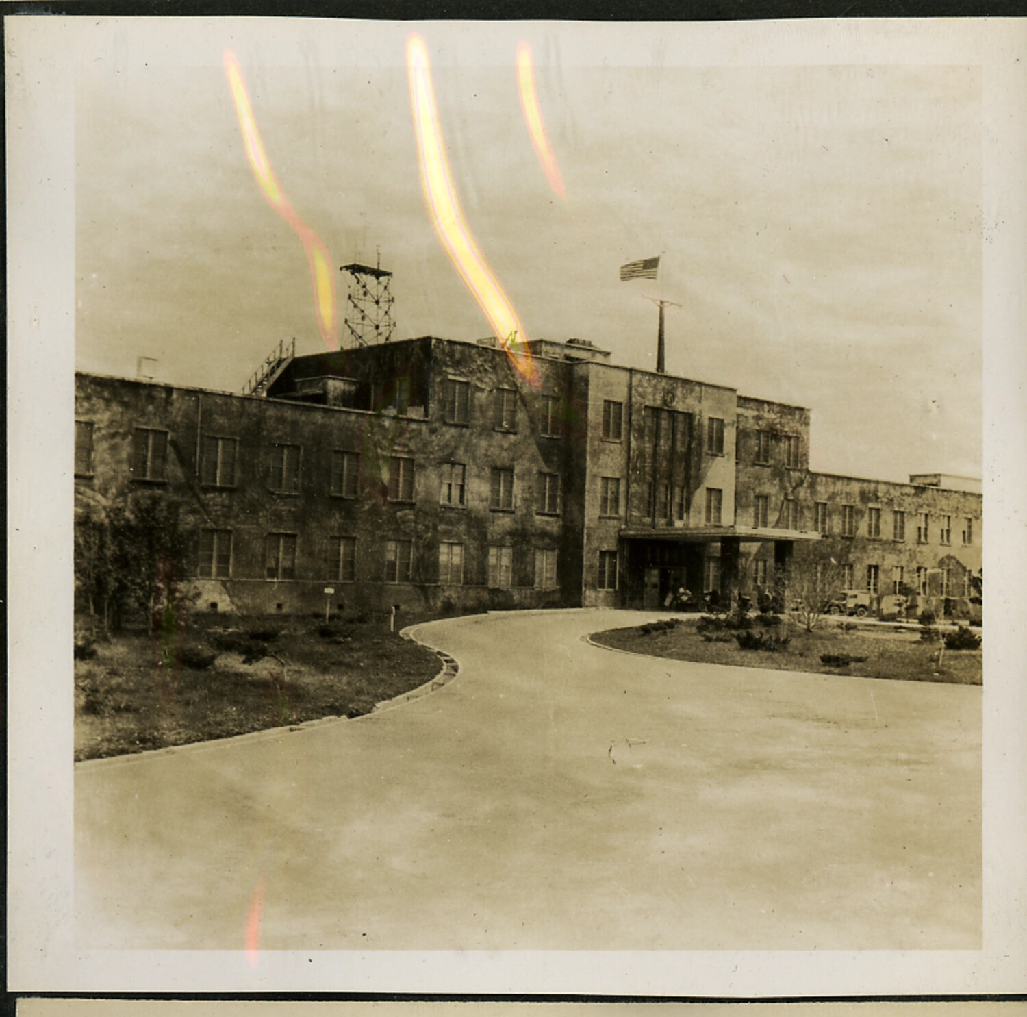 Requisitioned Building Serving as U.S. Military Headquarters, Postwar Japan