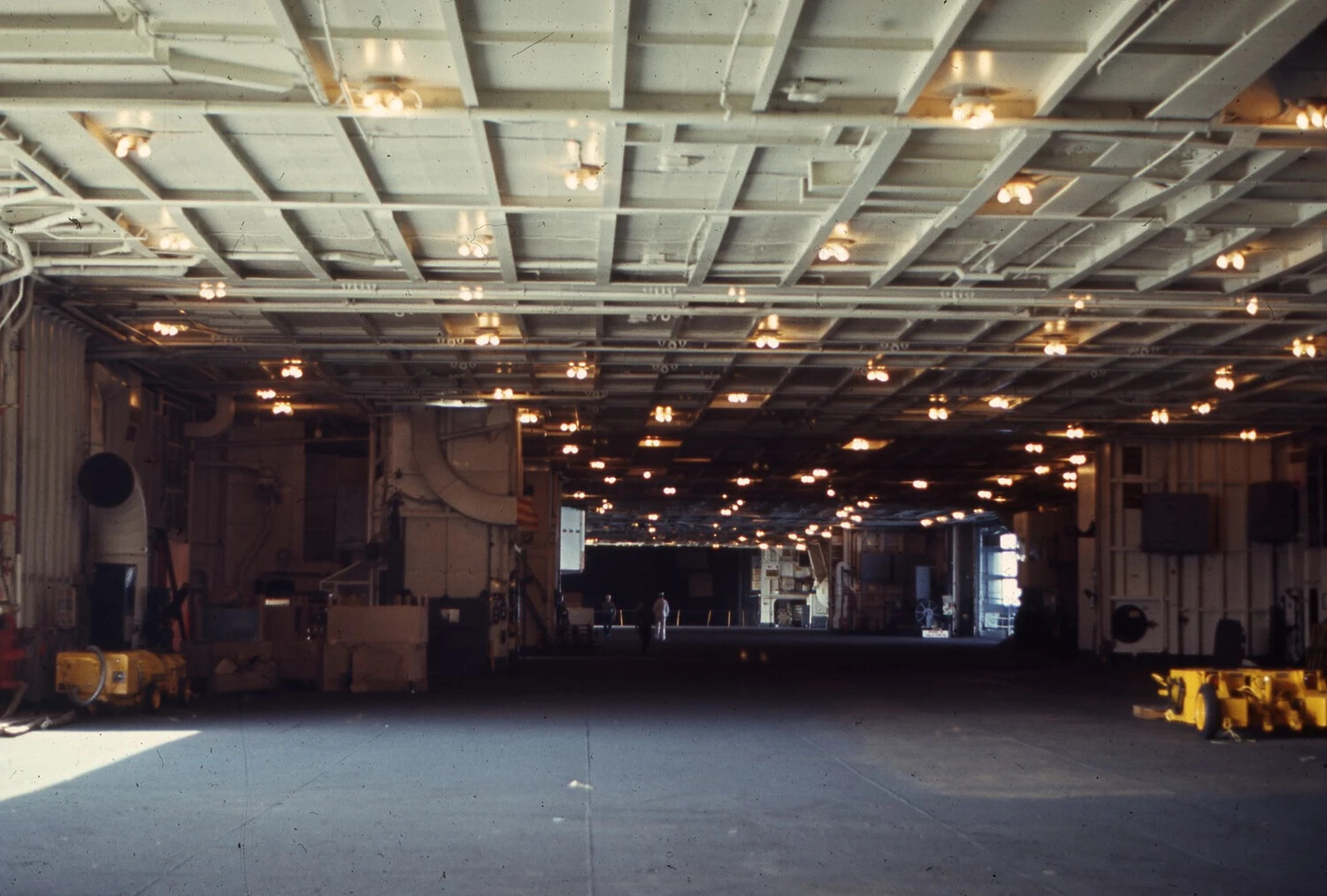 Hangar Deck, USS Ticonderoga, Vietnam War Era