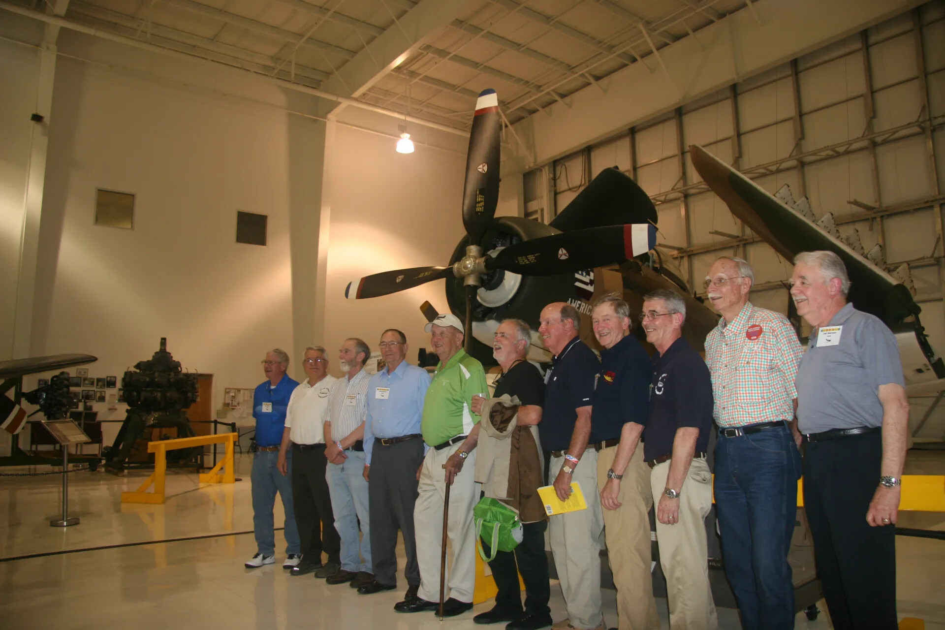 Operation Tailwind Veterans Reunion Group Photo (Variant), Aviation Museum Hangar, 2016