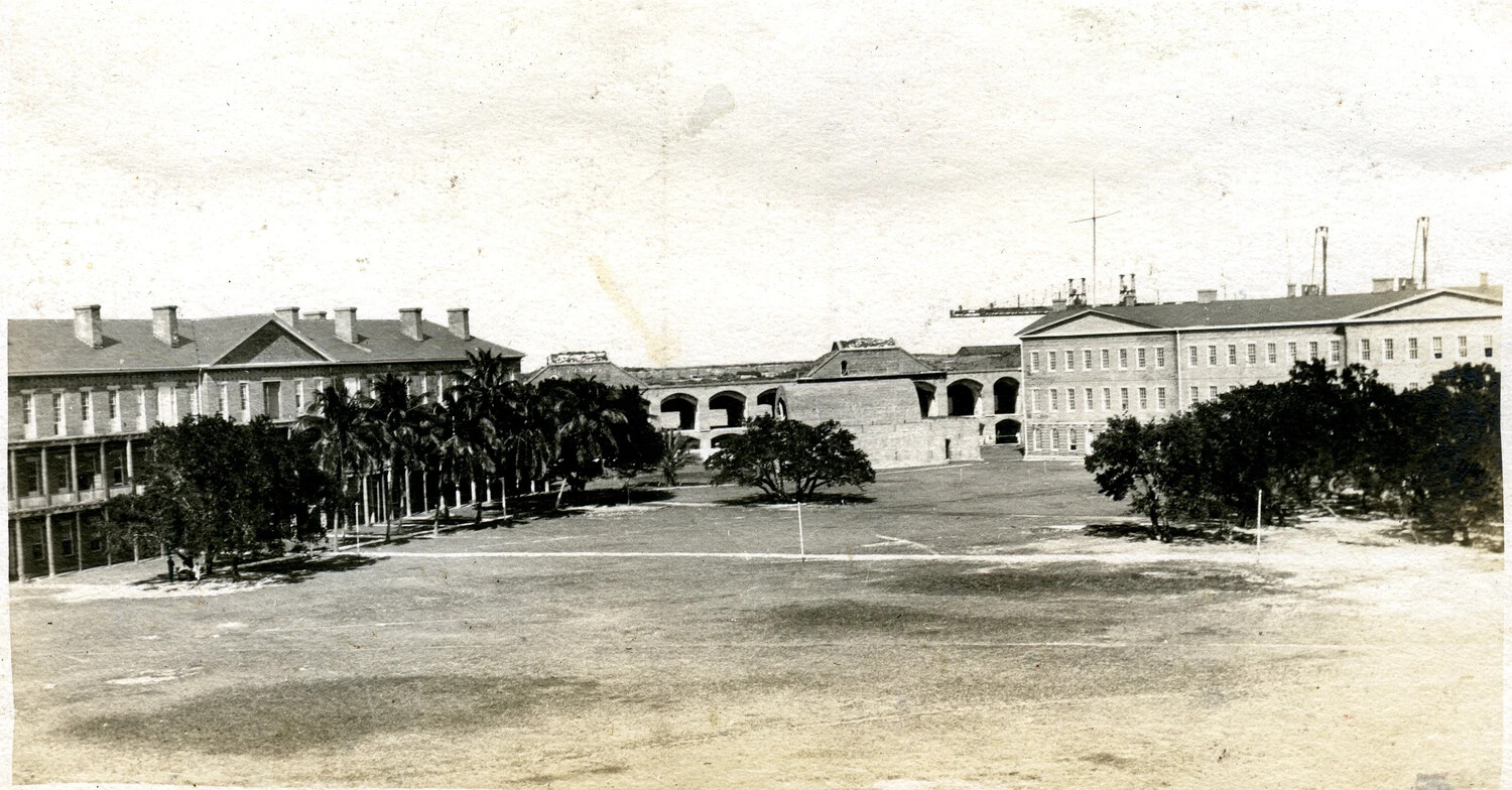 Interior Parade Ground of Fort Jefferson, Dry Tortugas