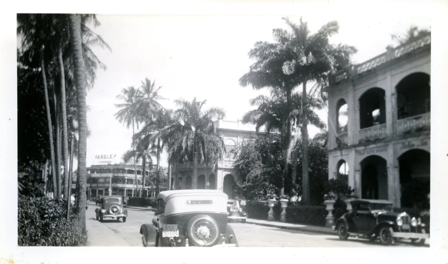 New Cristóbal Street Scene, Panama Canal Zone, 1937