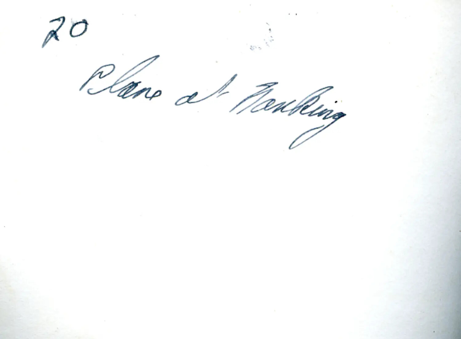 Album Page Caption, 'Plane & Marking,' China-Burma-India Theater Archive, WWII
