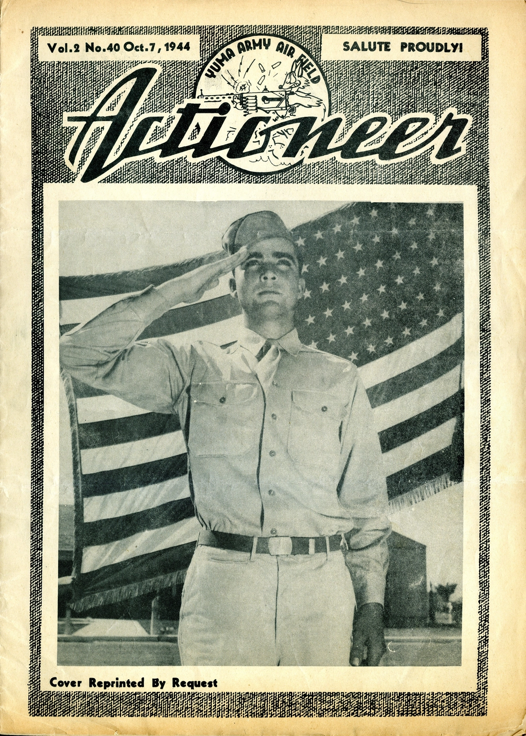 YUMA AAF AUCTIONEER 1944