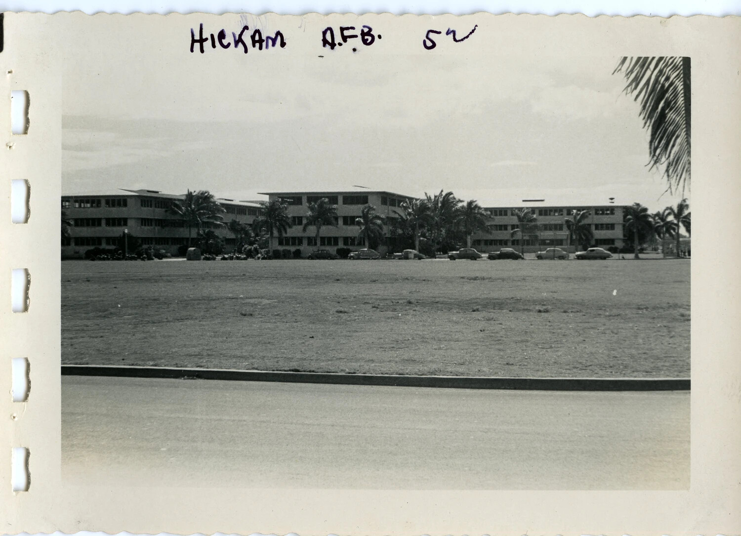 Hickam Air Force Base Barracks/Administration Building, 1952