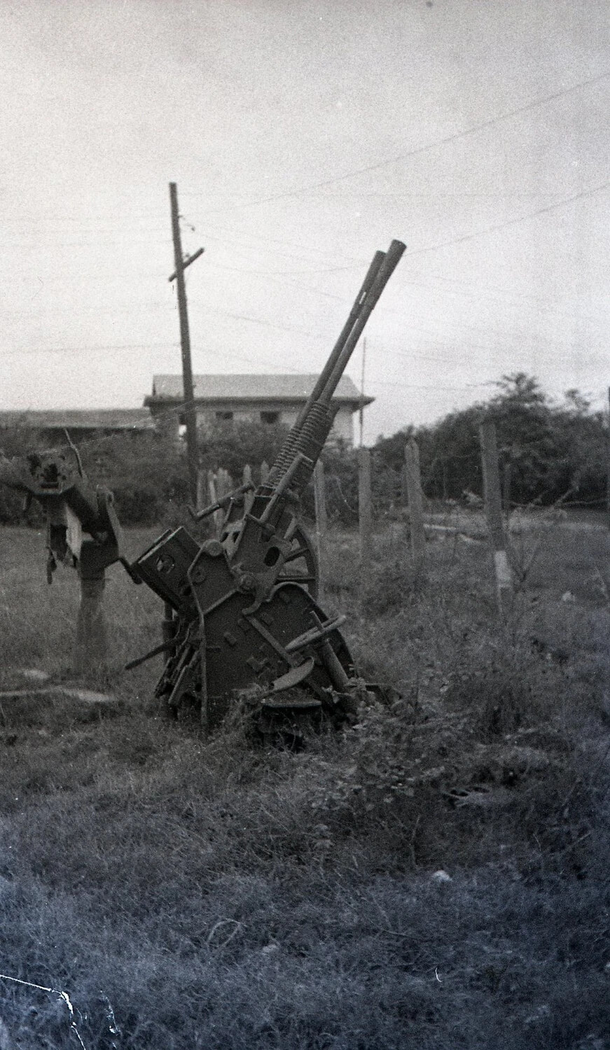 Abandoned Japanese Anti-Aircraft Gun, Luzon, Philippines