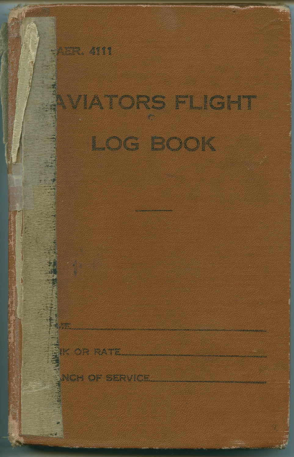 McALEER LOG BOOK JAN 1942 SEPT 1948