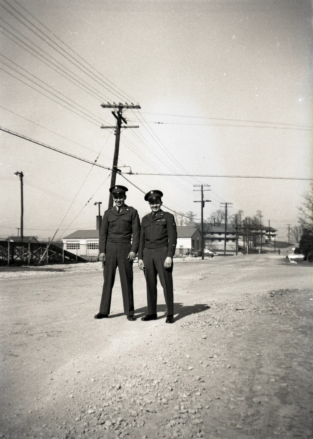 Two U.S. Army Soldiers in Service Uniform, Fort Knox, Kentucky