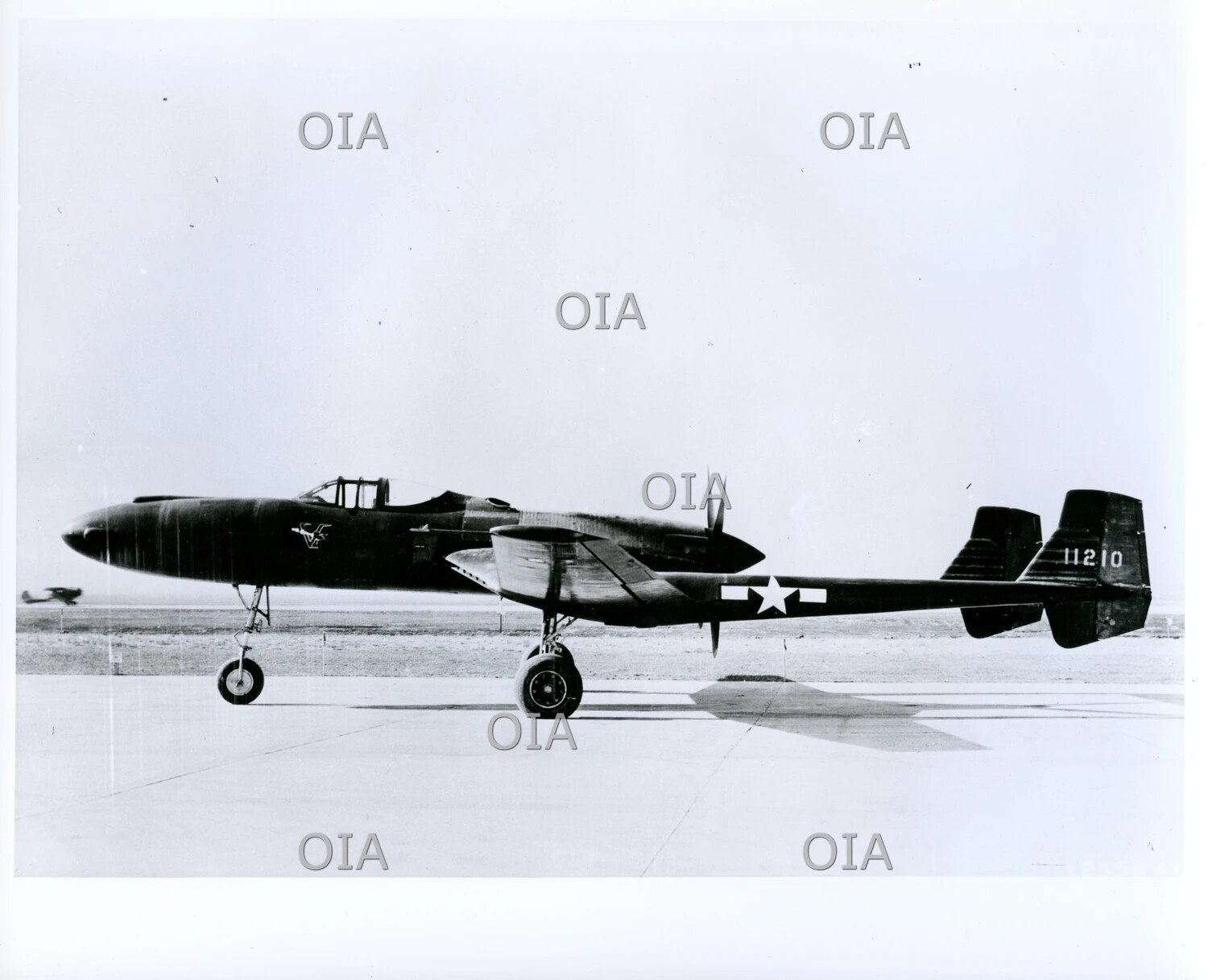 Vultee XP-54 'Swoose Goose' Experimental Fighter Prototype, USAAF Serial 41-1210