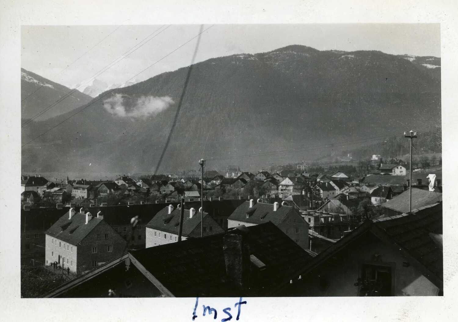 View of Imst, Tyrol, Austria - 44th Infantry Division, Norman Baget Collection, WWII