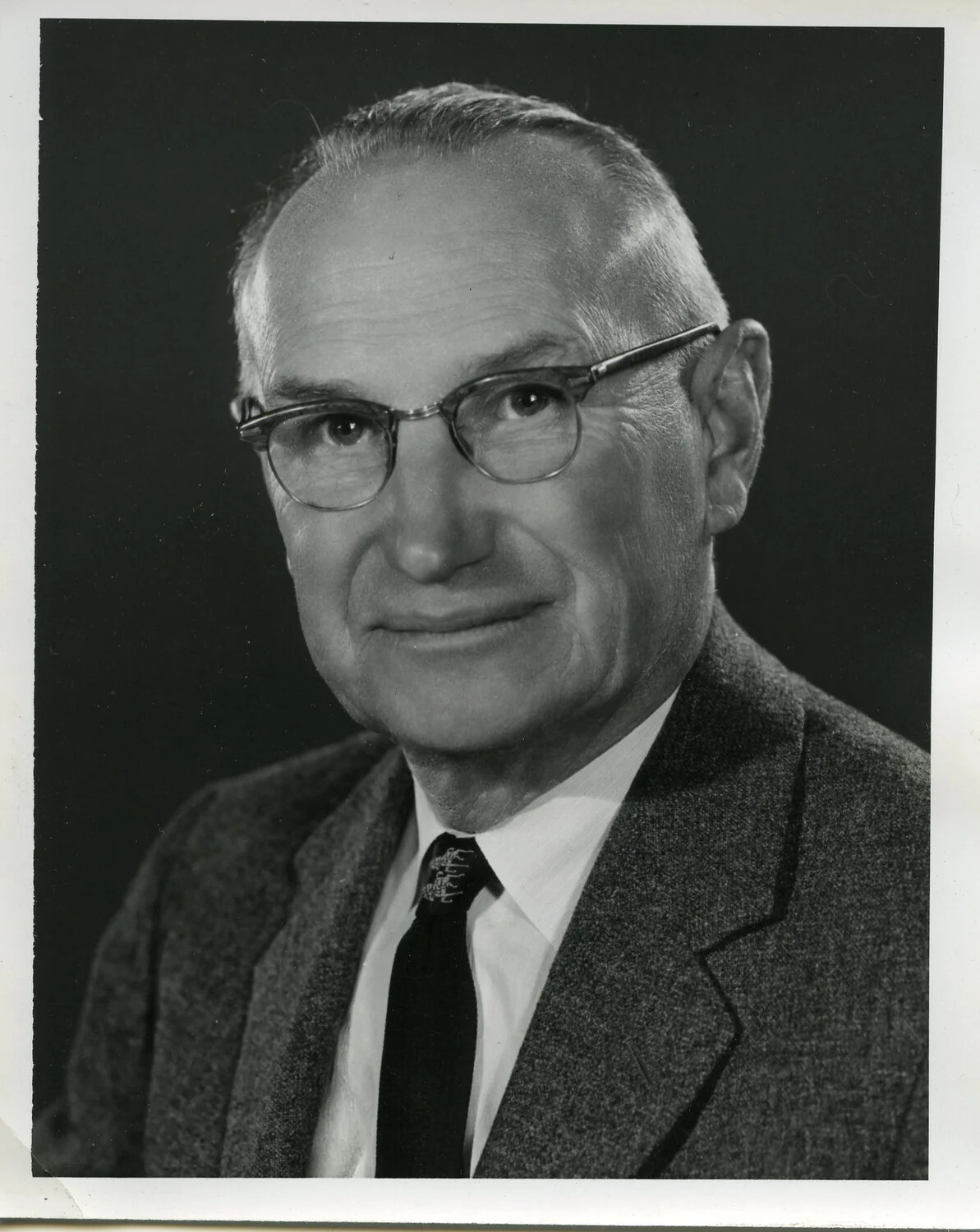 Portrait of Willis W. Wagener, WWI Veteran (Later in Life)