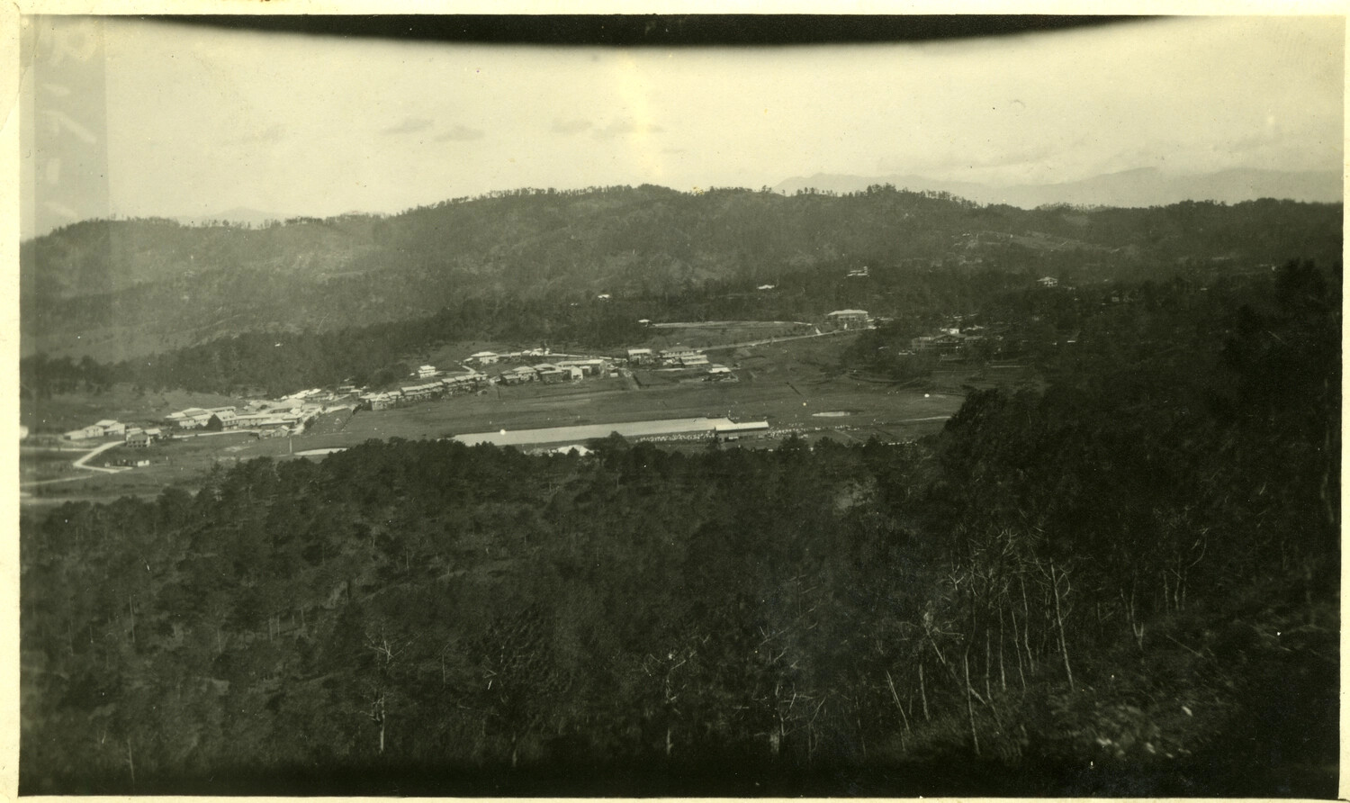 Panoramic View of a Mountain Valley Settlement, Philippines, Early 1900s — Carl Stone Collection