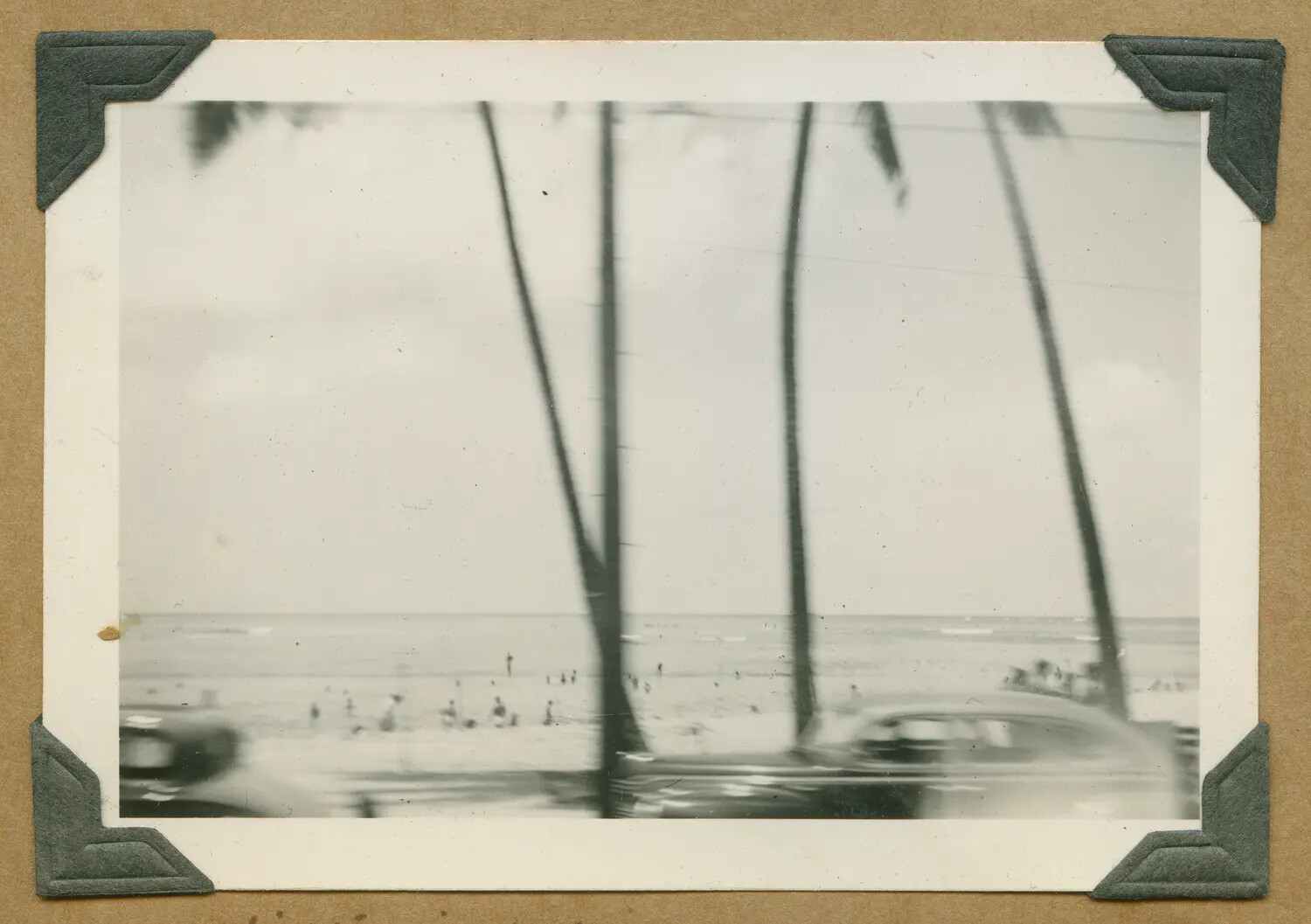 Waikiki Beach Viewed from a Moving Vehicle, Honolulu, Hawaii (Second Frame)