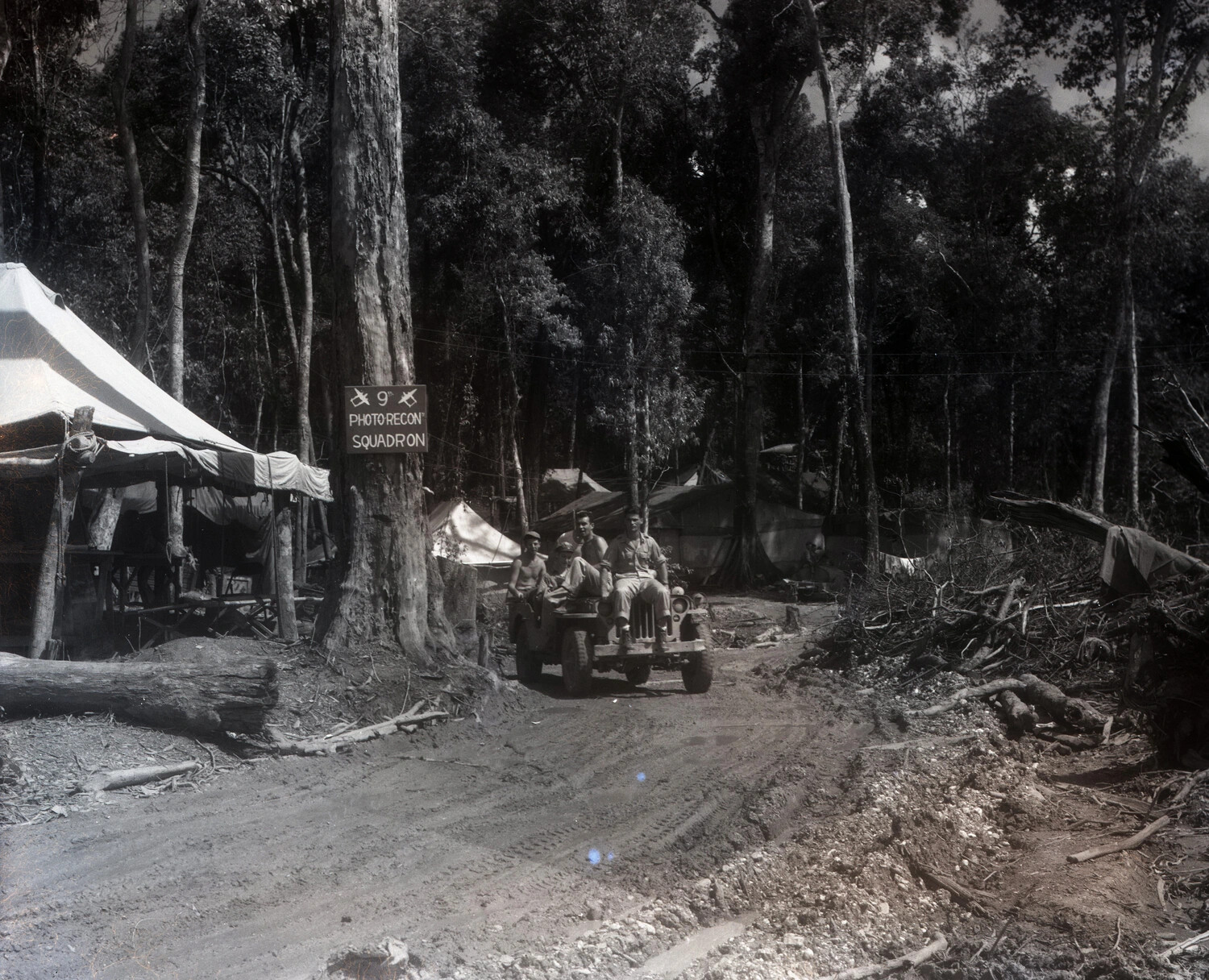 9th Photo Recon Squadron Encampment, CBI Theater — WWII