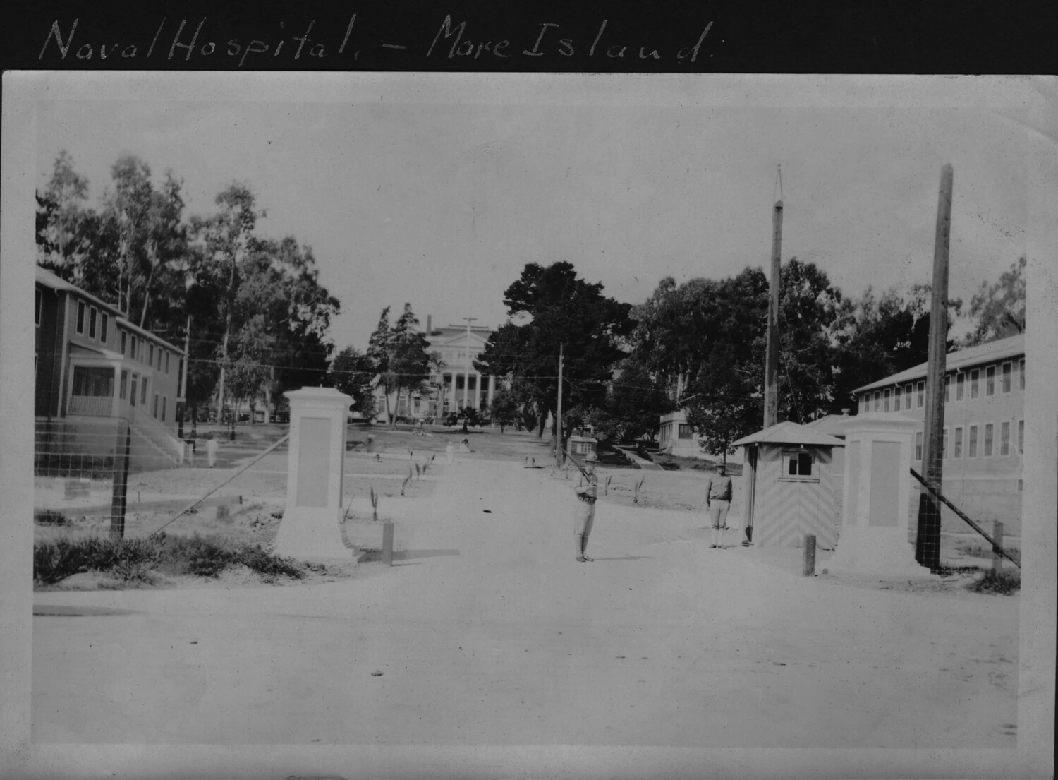 "Naval Hospital - Mare Island," Mare Island Naval Shipyard, Vallejo, California, 1917
