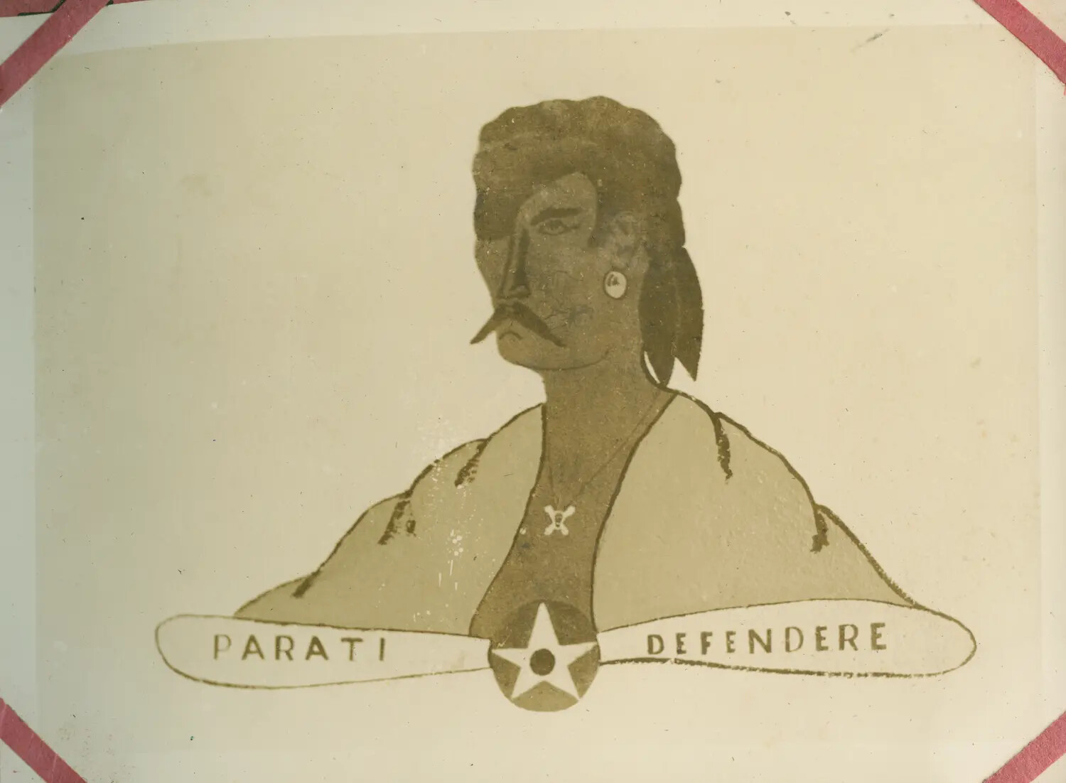 Squadron Insignia Artwork — "Parati Defendere," WWII Panama Canal Zone Defense Unit